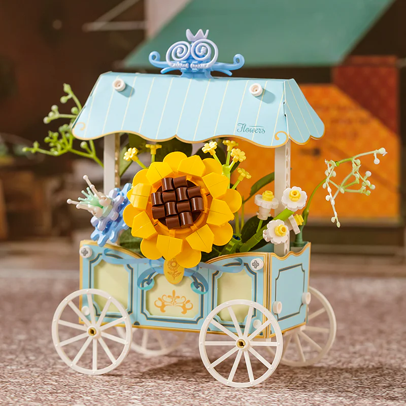 Car linguism: French vase 拼奇积木 Pantasy 15026