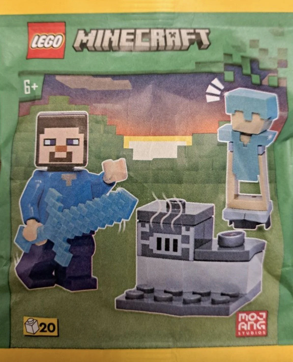 Steve with Diamond Armour 乐高 LEGO 662317
