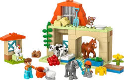 Happy farm animals