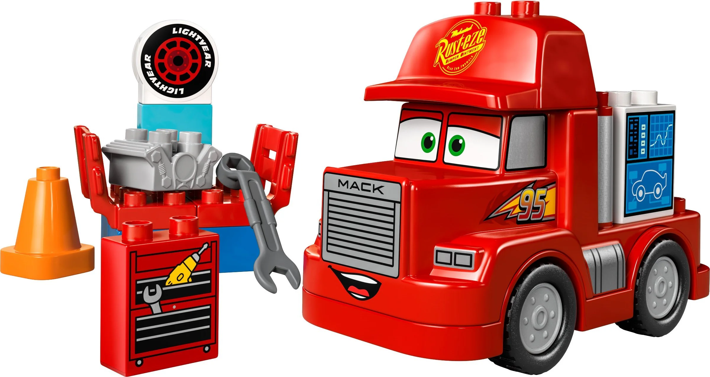 Mr. McMahon, the driver of the race 乐高 LEGO 10417