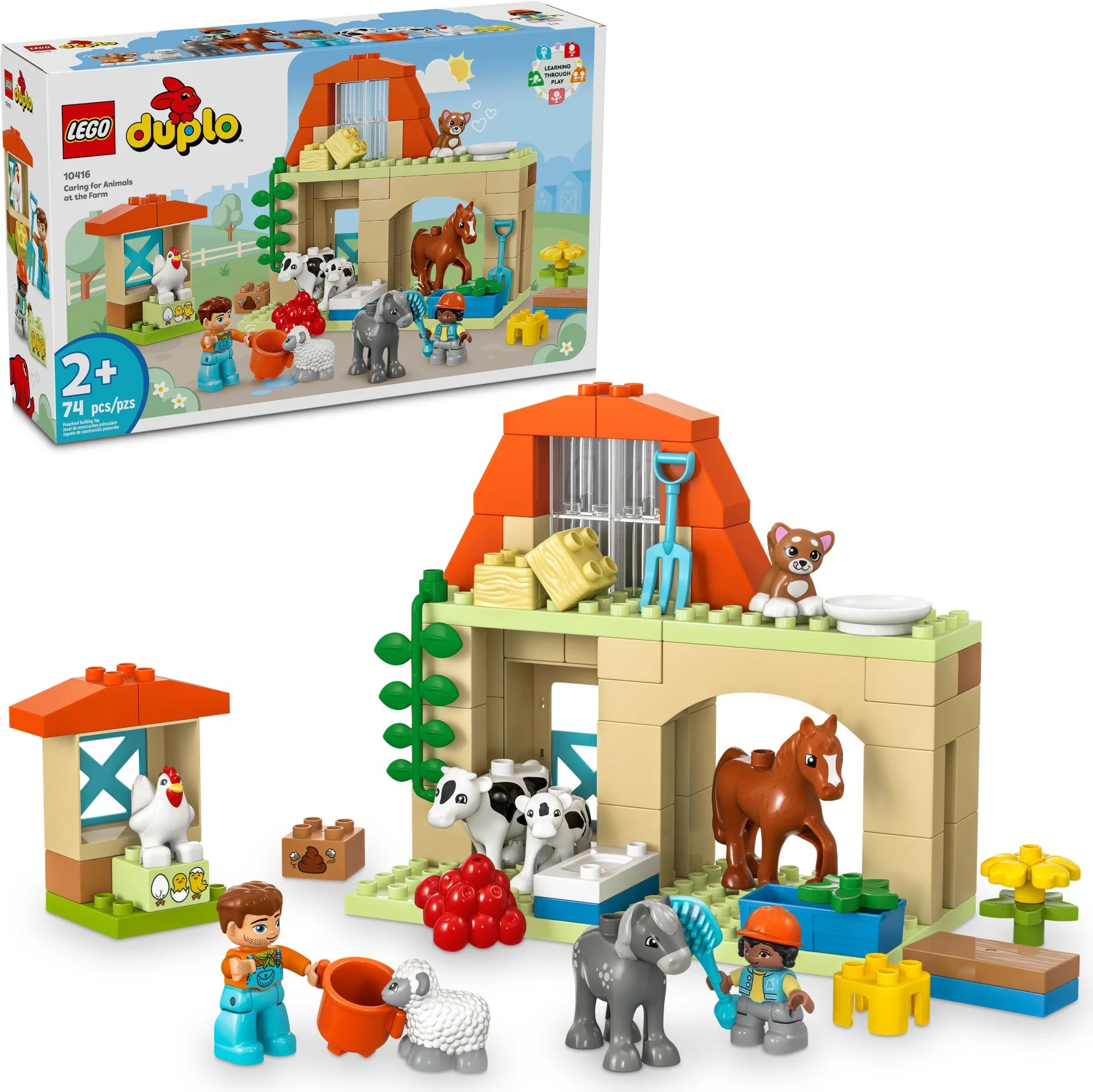 Happy farm animals 乐高 LEGO 10416 image 1