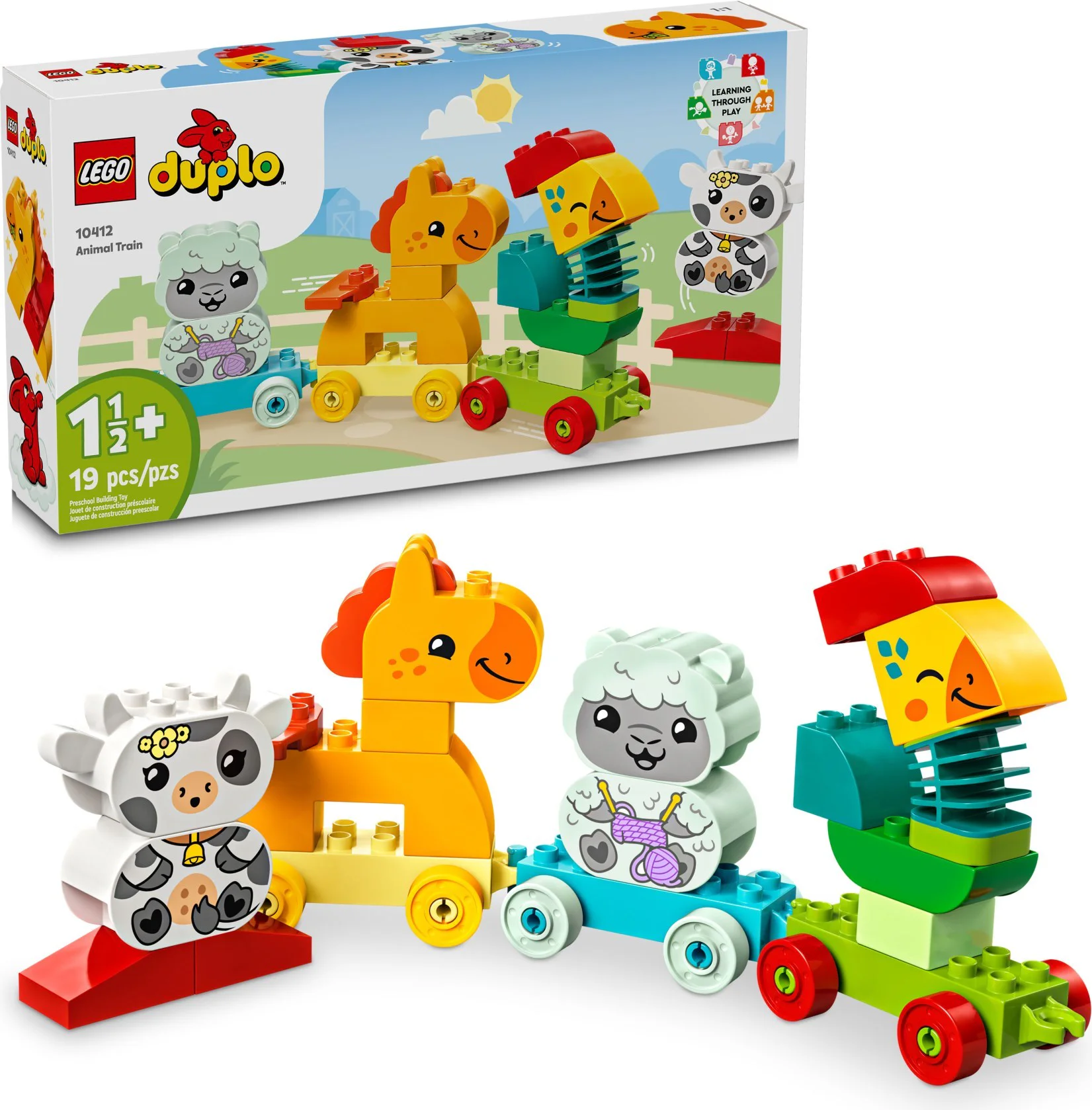 Fun animal train 乐高 LEGO 10412 image 2