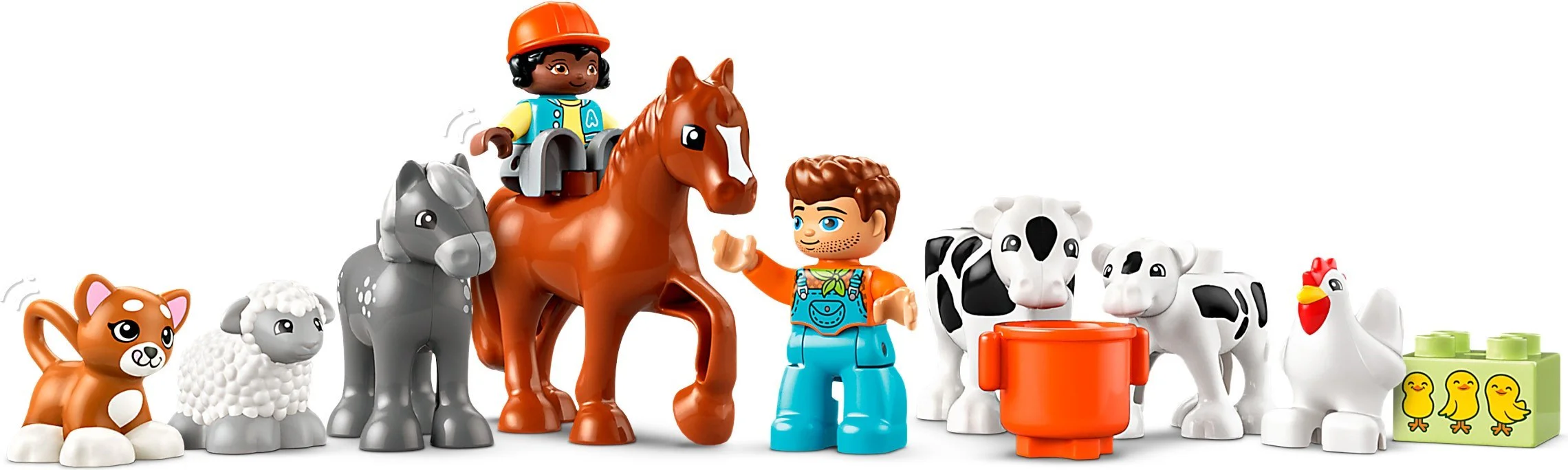 Happy farm animals 乐高 LEGO 10416 image 3