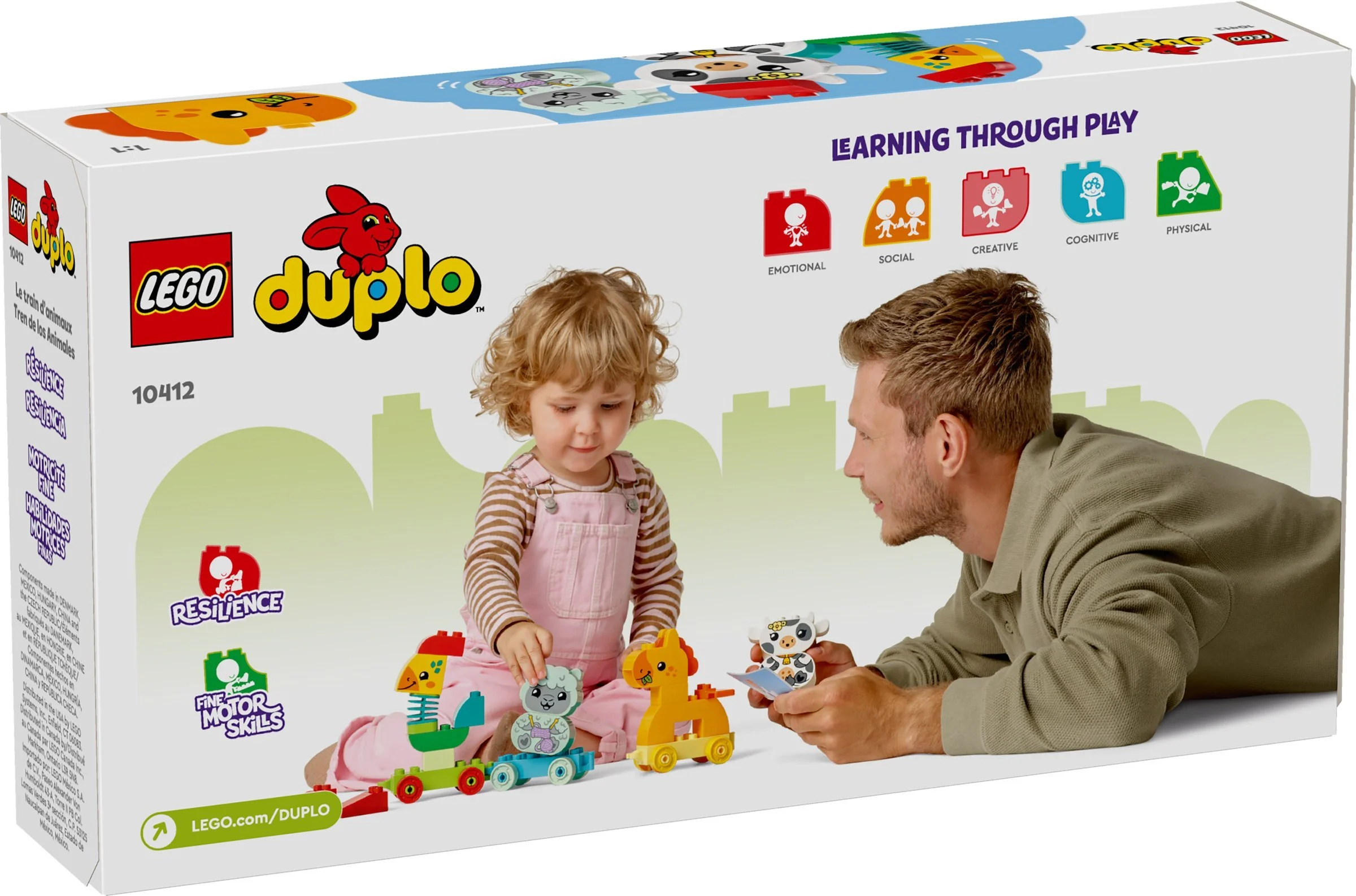 Fun animal train 乐高 LEGO 10412 image 3