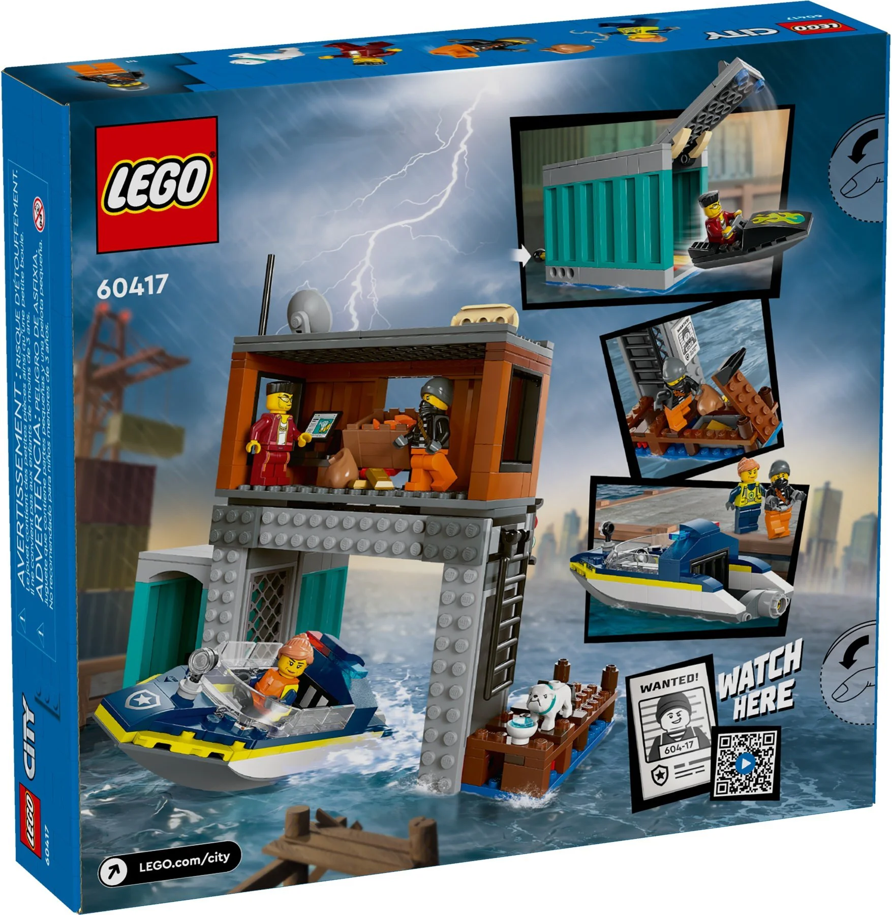 Police patrol boat chase 乐高 LEGO 60417 image 5