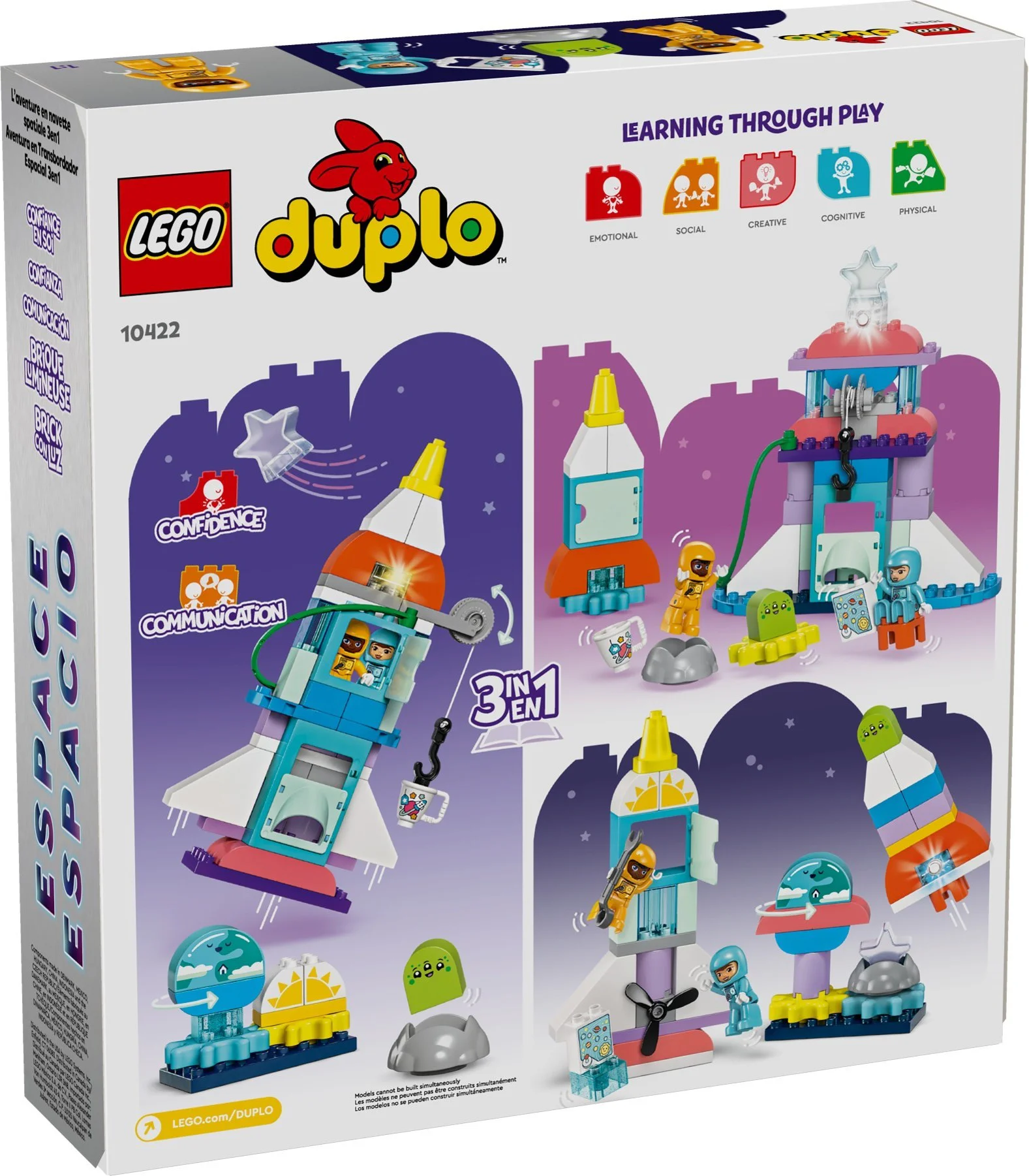 3 plus 1 Space Shuttle Explorer 乐高 LEGO 10422 image 3