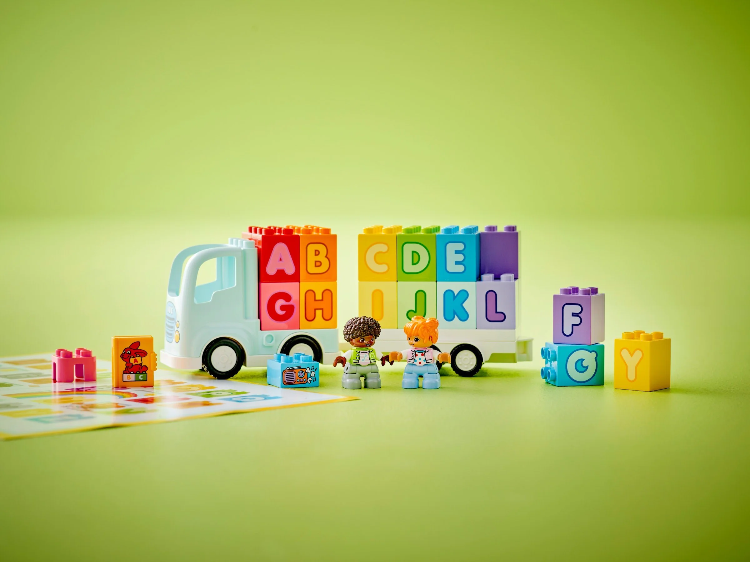 Buck letter truck 乐高 LEGO 10421 image 6