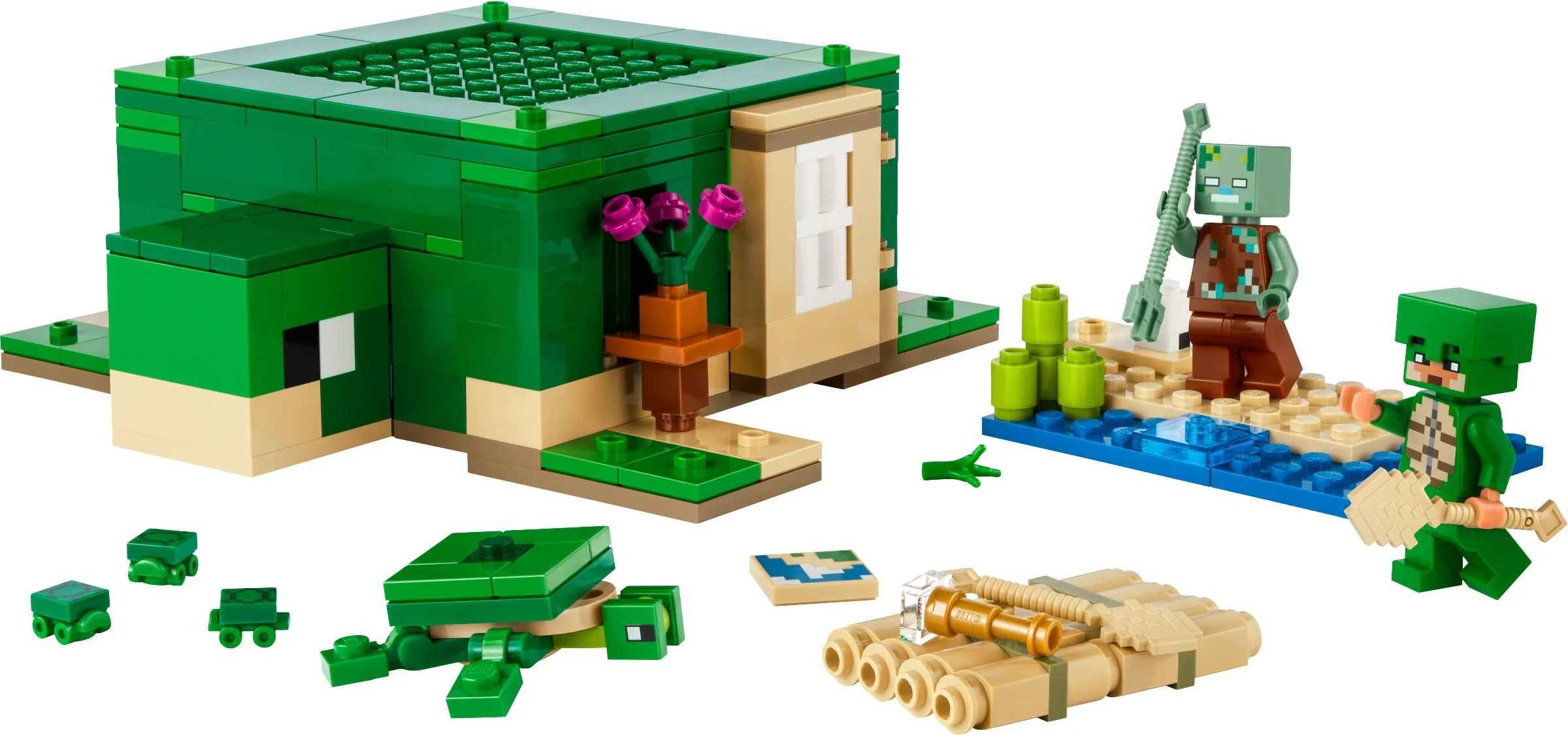 The beach turtle house 乐高 LEGO 21254