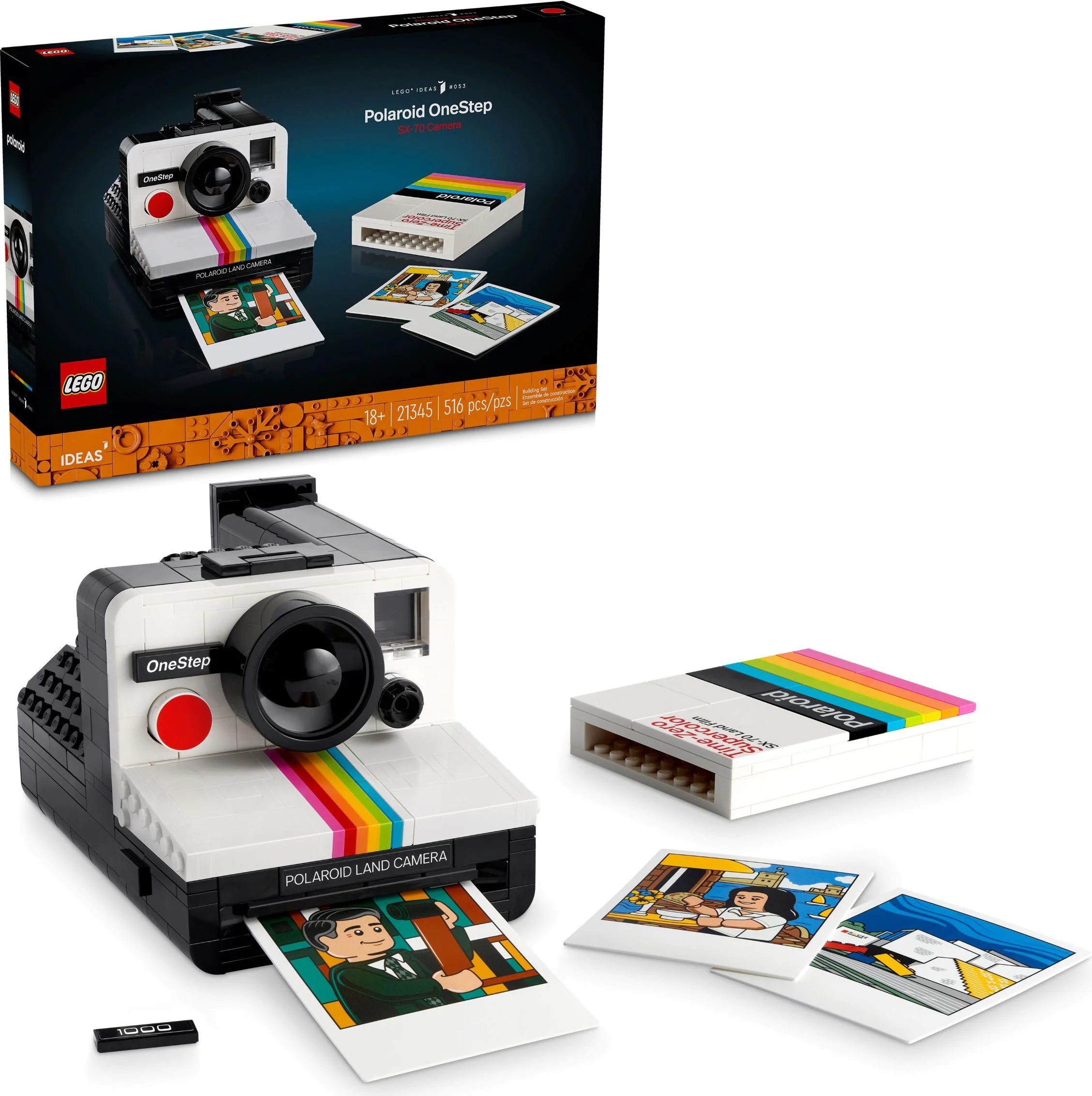 Polaroid OneStep SX-70 Camera 乐高 LEGO 21345 image 1