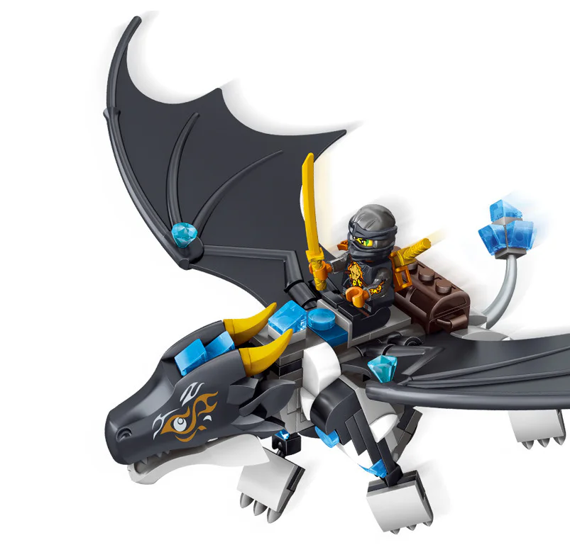 Dragon Black Flying Dragon Blue Flying Dragon 2 models 31009A image 1