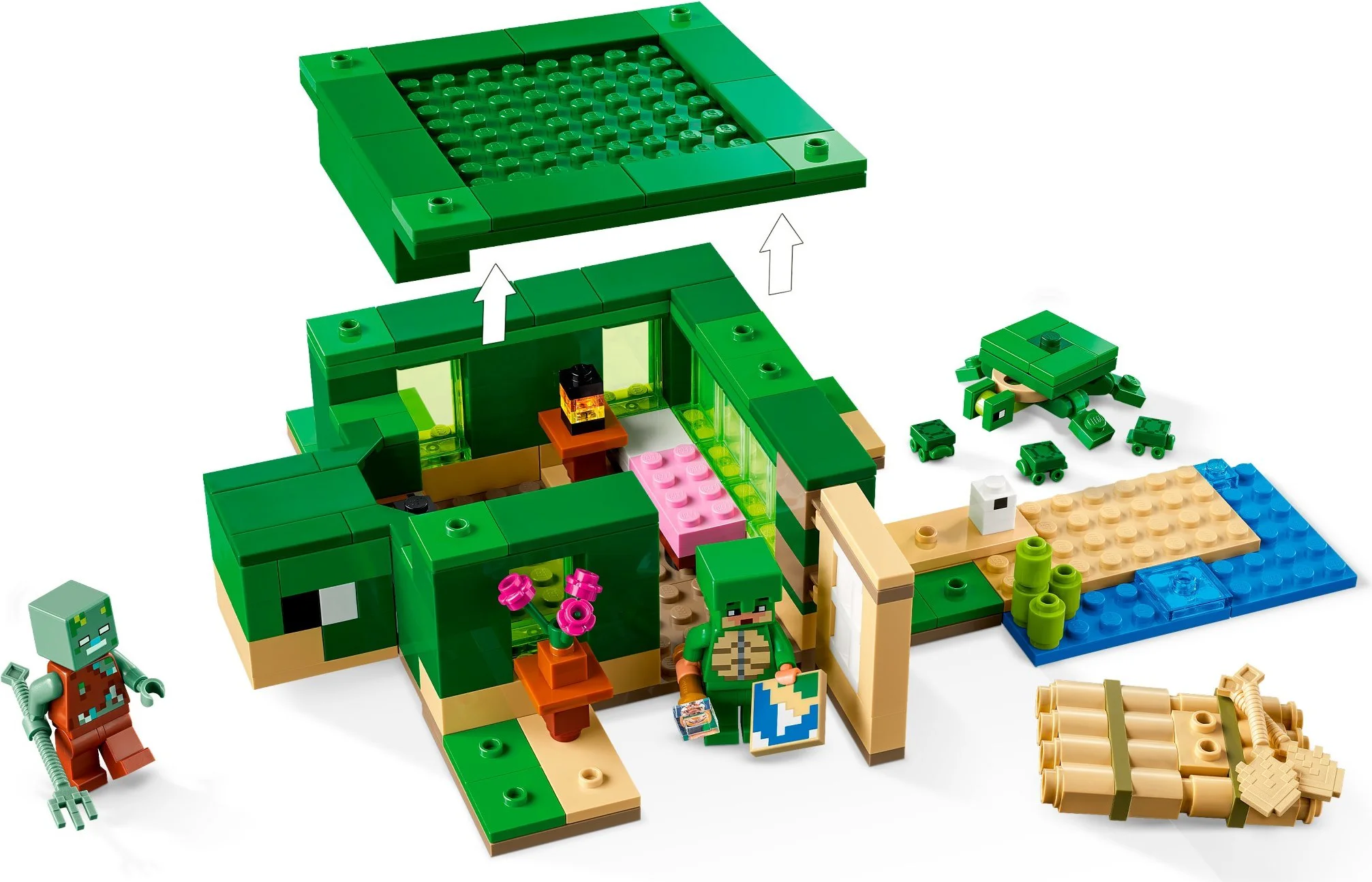 The beach turtle house 乐高 LEGO 21254 image 3
