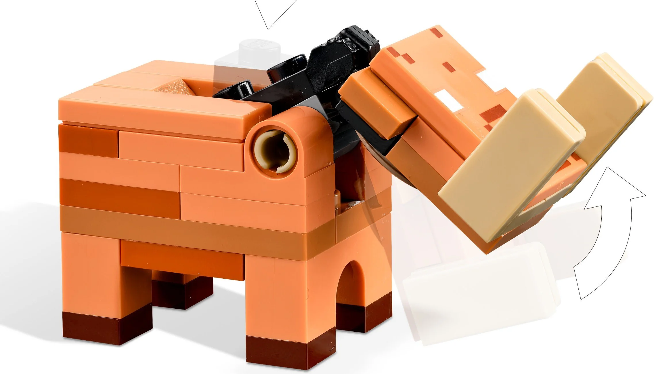 Downward transmission door ambush 乐高 LEGO 21255 image 4
