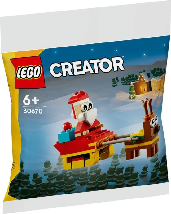 Santa's sleigh trip 乐高 LEGO 30670