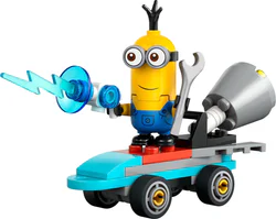 God steals Daddy 4: Little yellow man electric surfboard