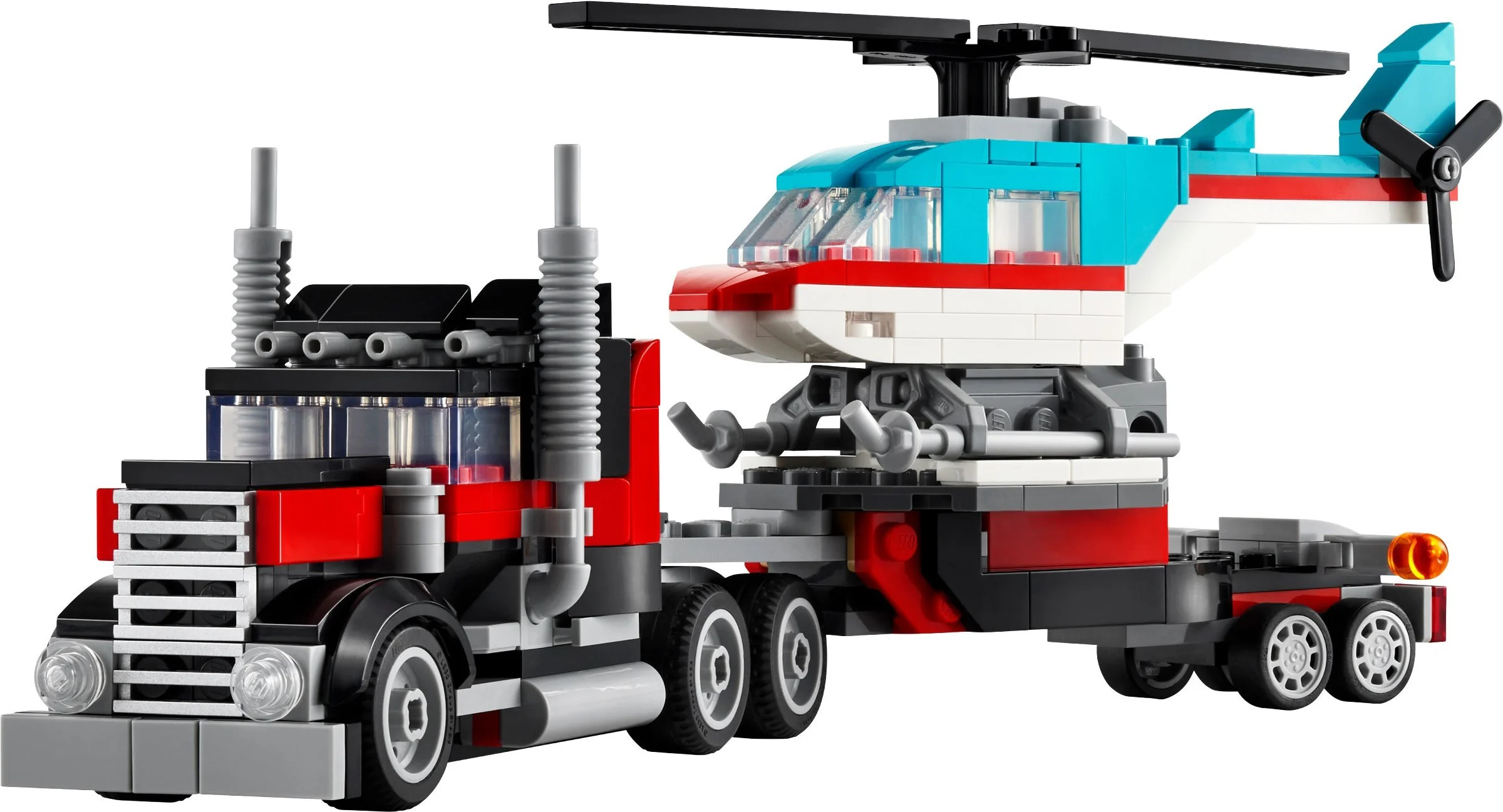 Helicopter flat-bed transport vehicle 乐高 LEGO 31146