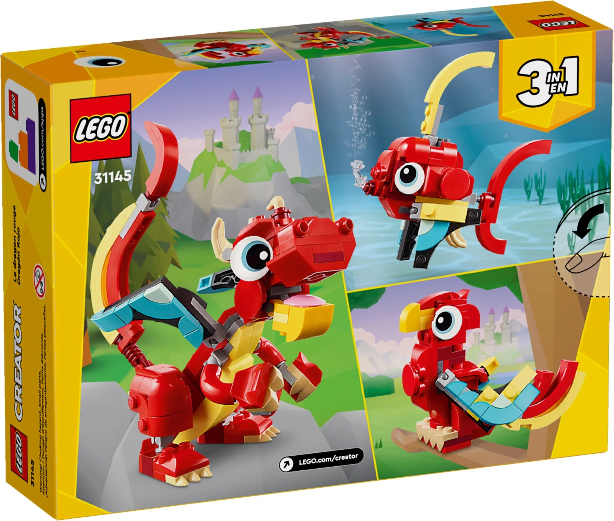 Little Red Fai-lone 乐高 LEGO 31145 image 6
