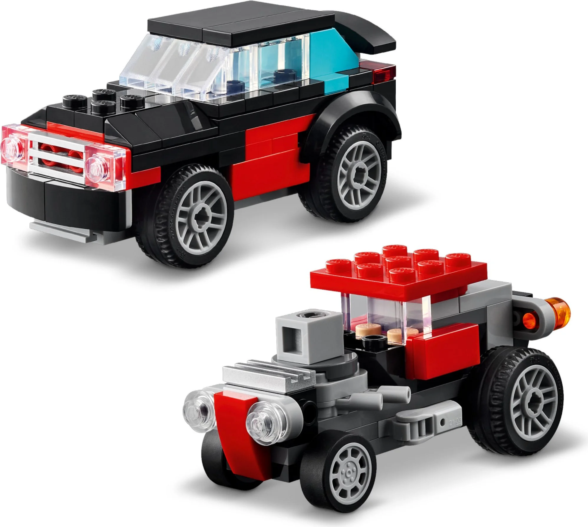Helicopter flat-bed transport vehicle 乐高 LEGO 31146 image 7