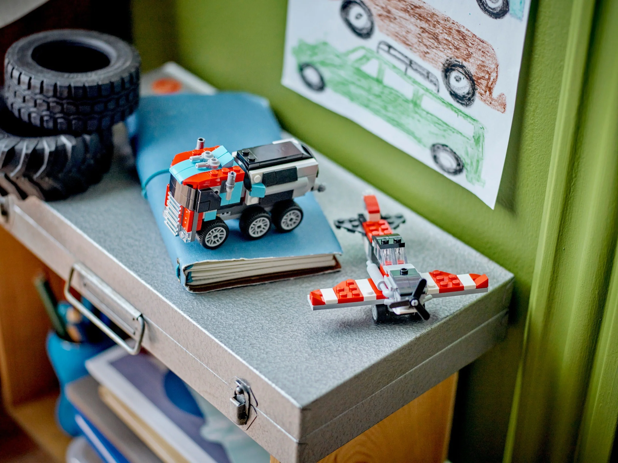 Helicopter flat-bed transport vehicle 乐高 LEGO 31146 image 10