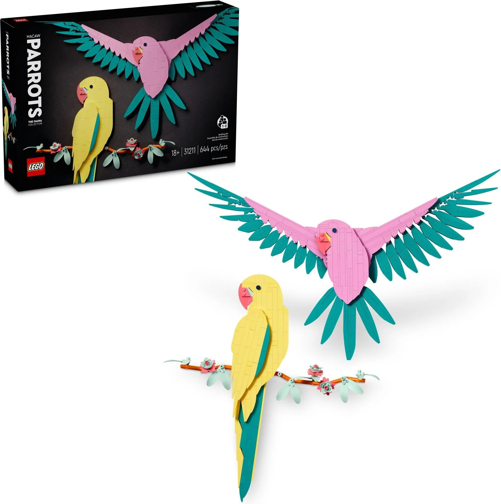 Animal series - parrots 乐高 LEGO 31211 image 2