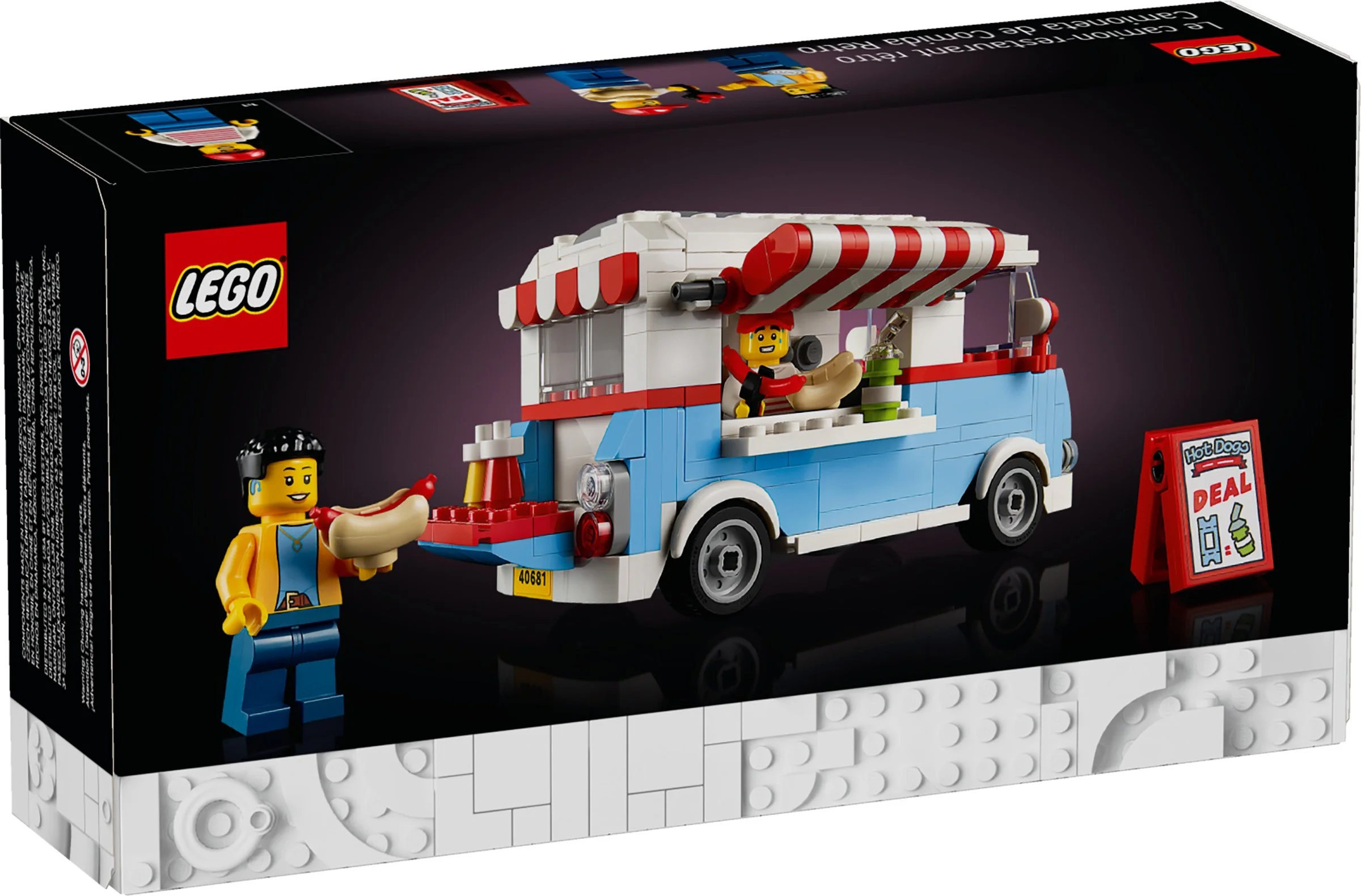 Retro food truck 乐高 LEGO 40681 image 2