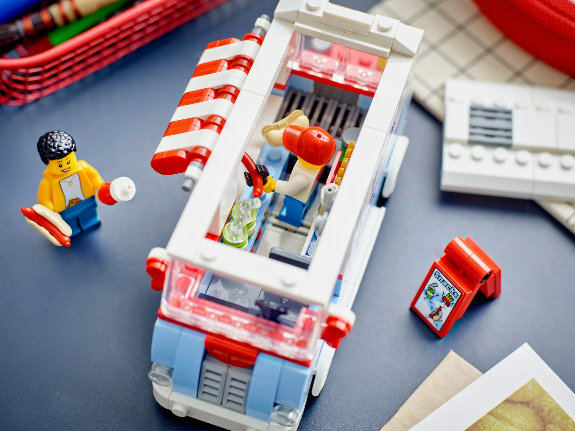 Retro food truck 乐高 LEGO 40681 image 3