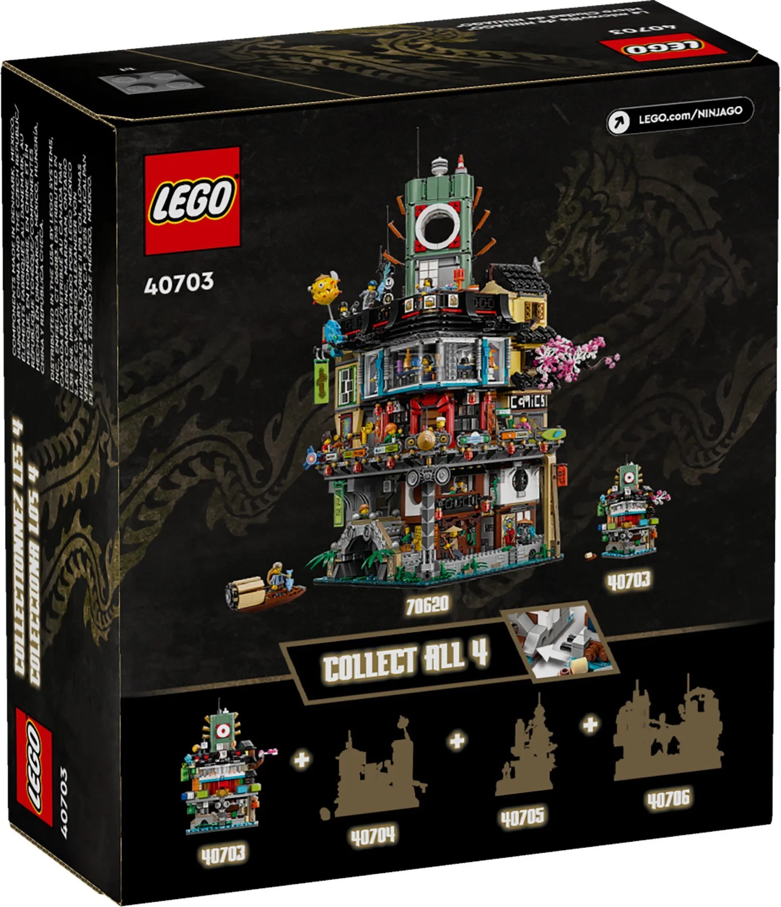The City of the Mirage Ninja 乐高 LEGO 40703 image 3