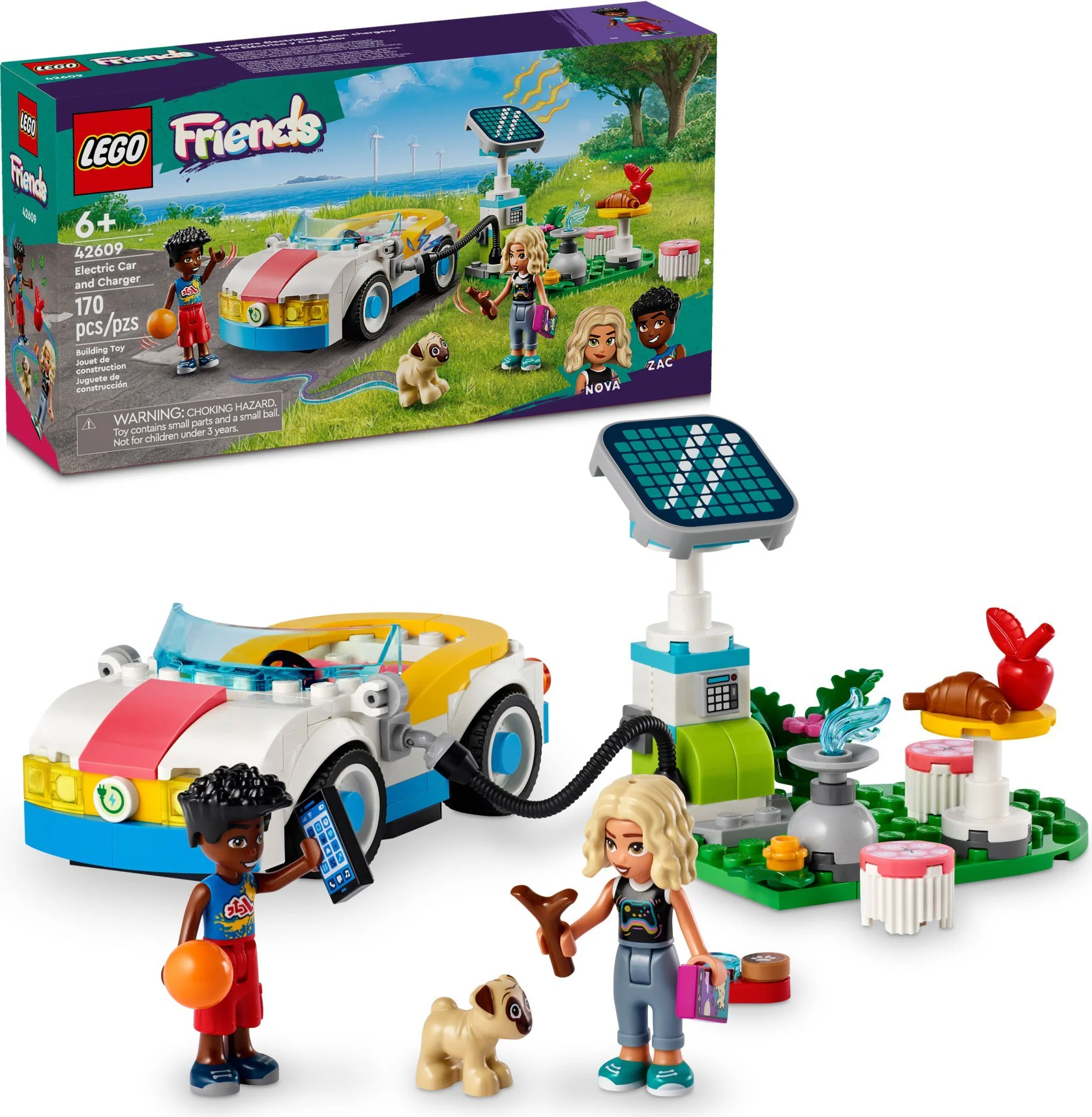 New energy trucks and chargers 乐高 LEGO 42609 image 1