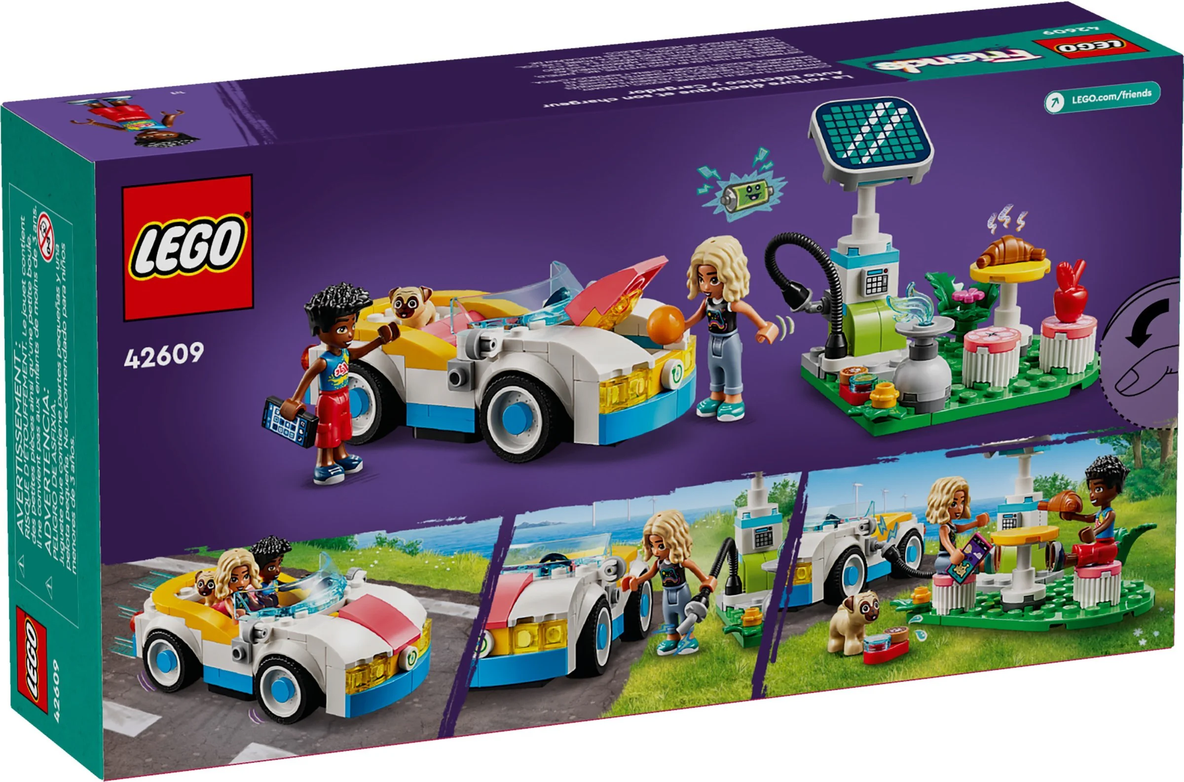 New energy trucks and chargers 乐高 LEGO 42609 image 3