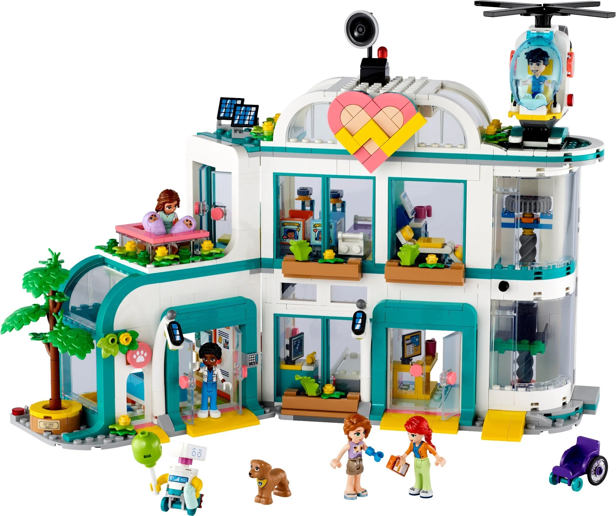 Modern Heart Lake City Hospital 乐高 LEGO 42621
