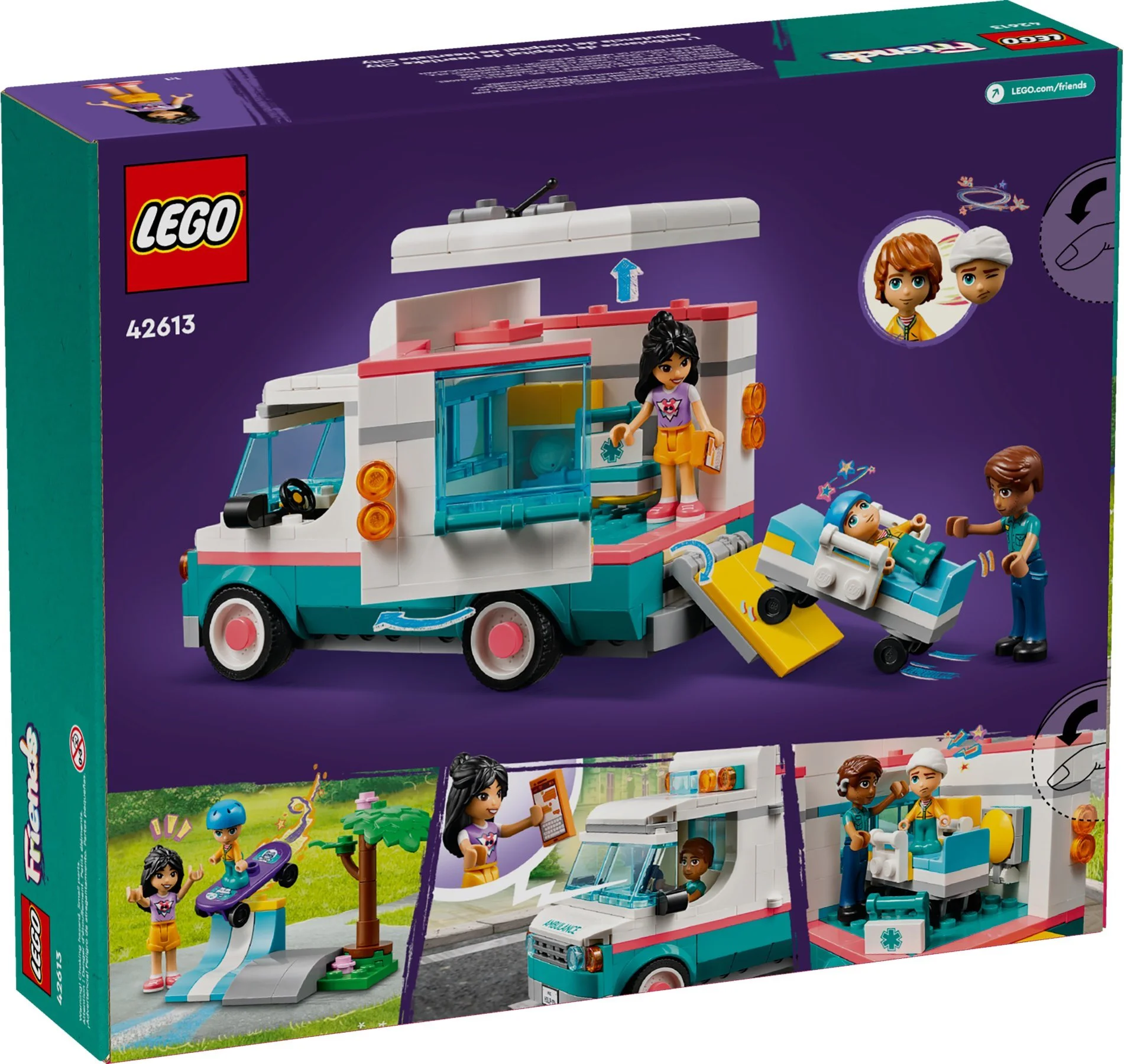 Heart Lake Hospital Ambulance 乐高 LEGO 42613 image 7