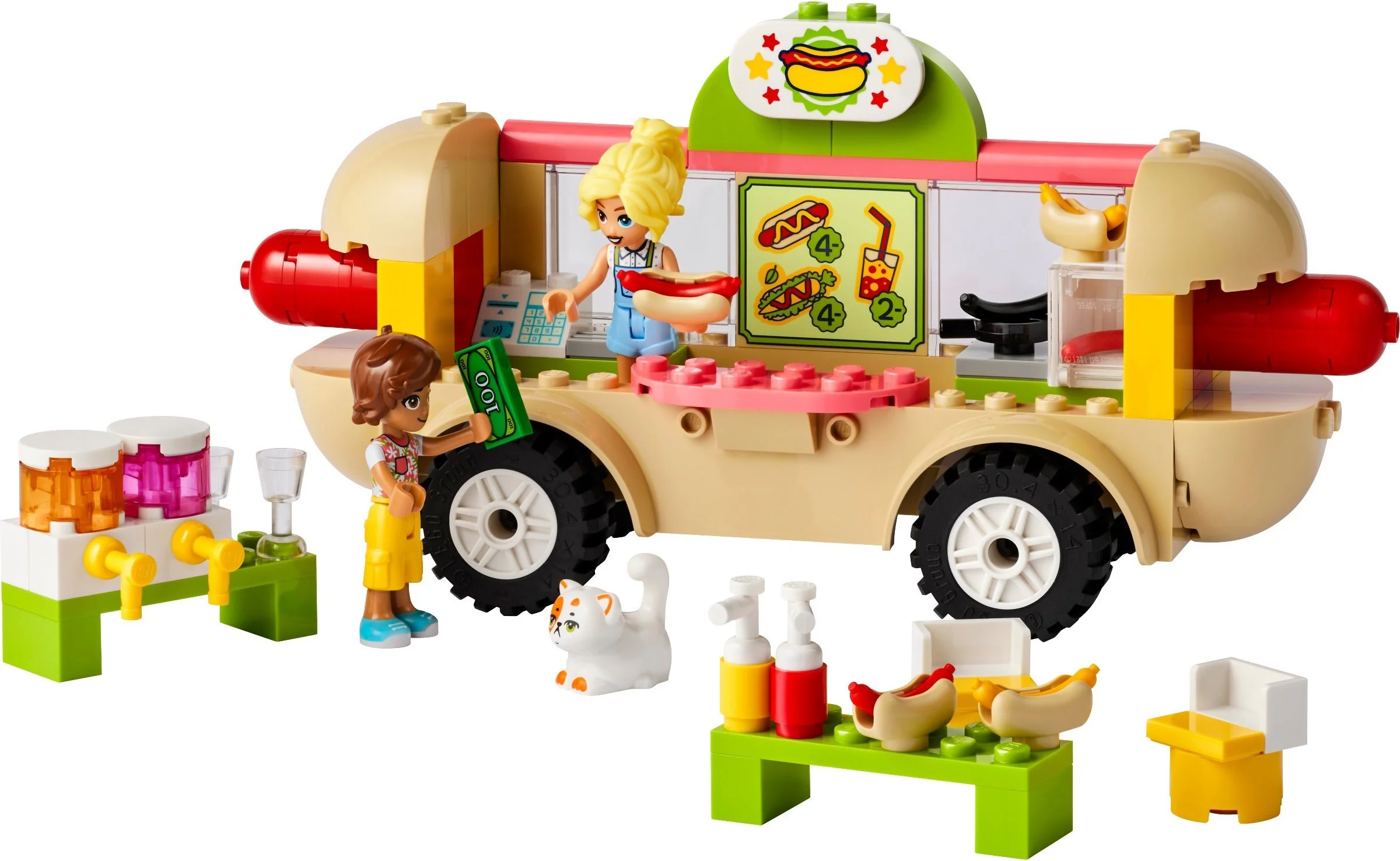 Hot dog food truck 乐高 LEGO 42633