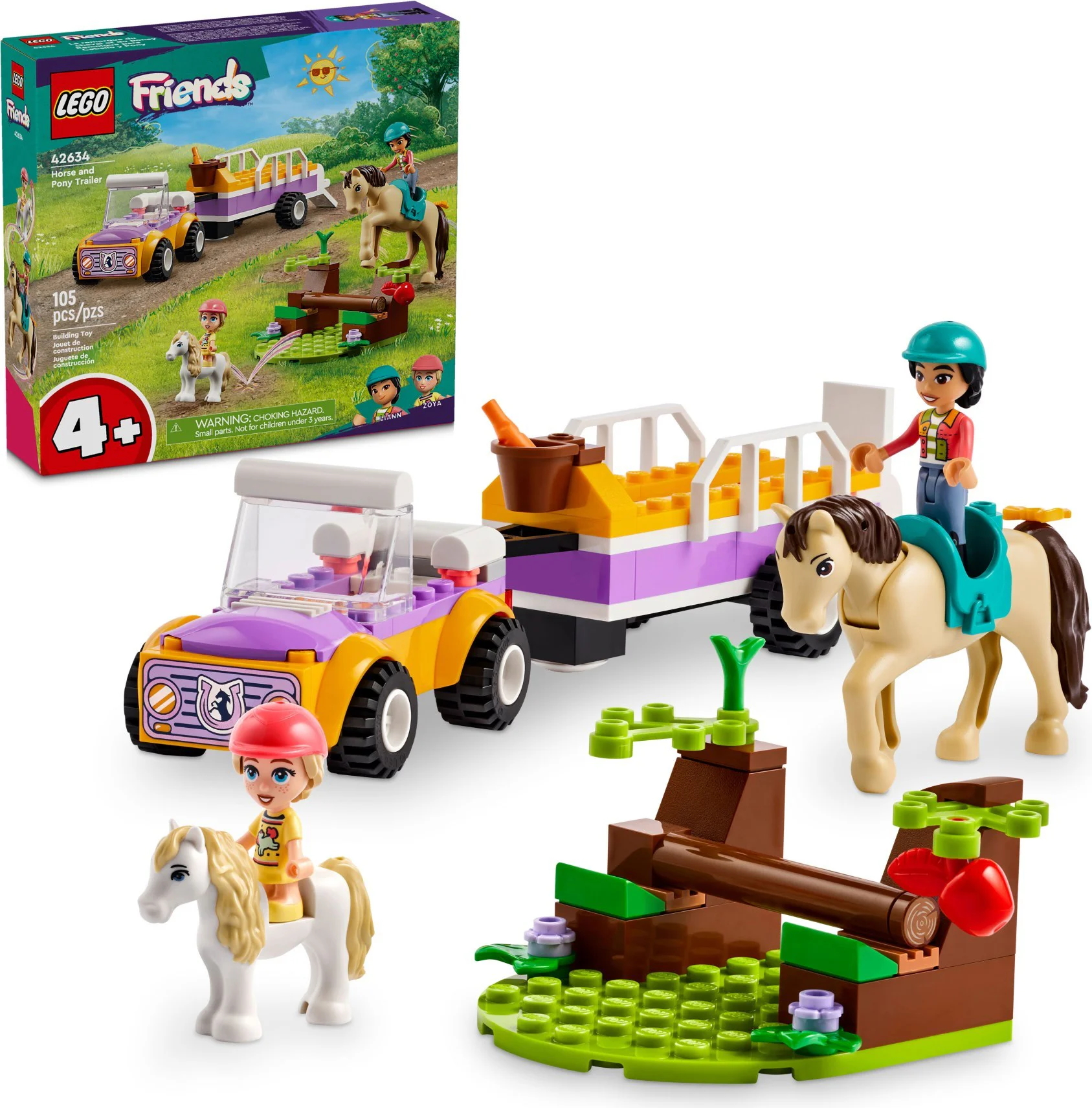 Trailer, horse 乐高 LEGO 42634 image 1