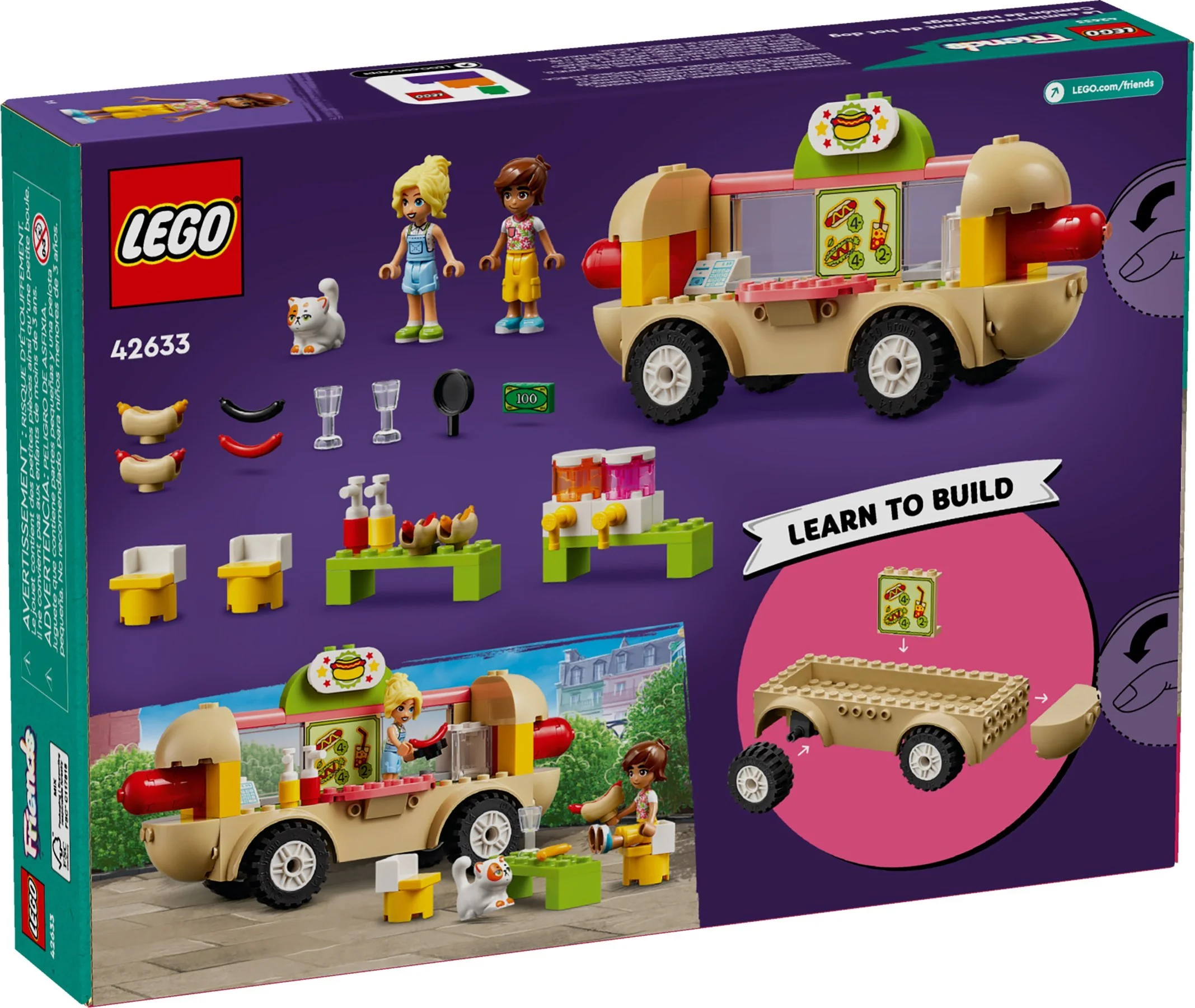 Hot dog food truck 乐高 LEGO 42633 image 2