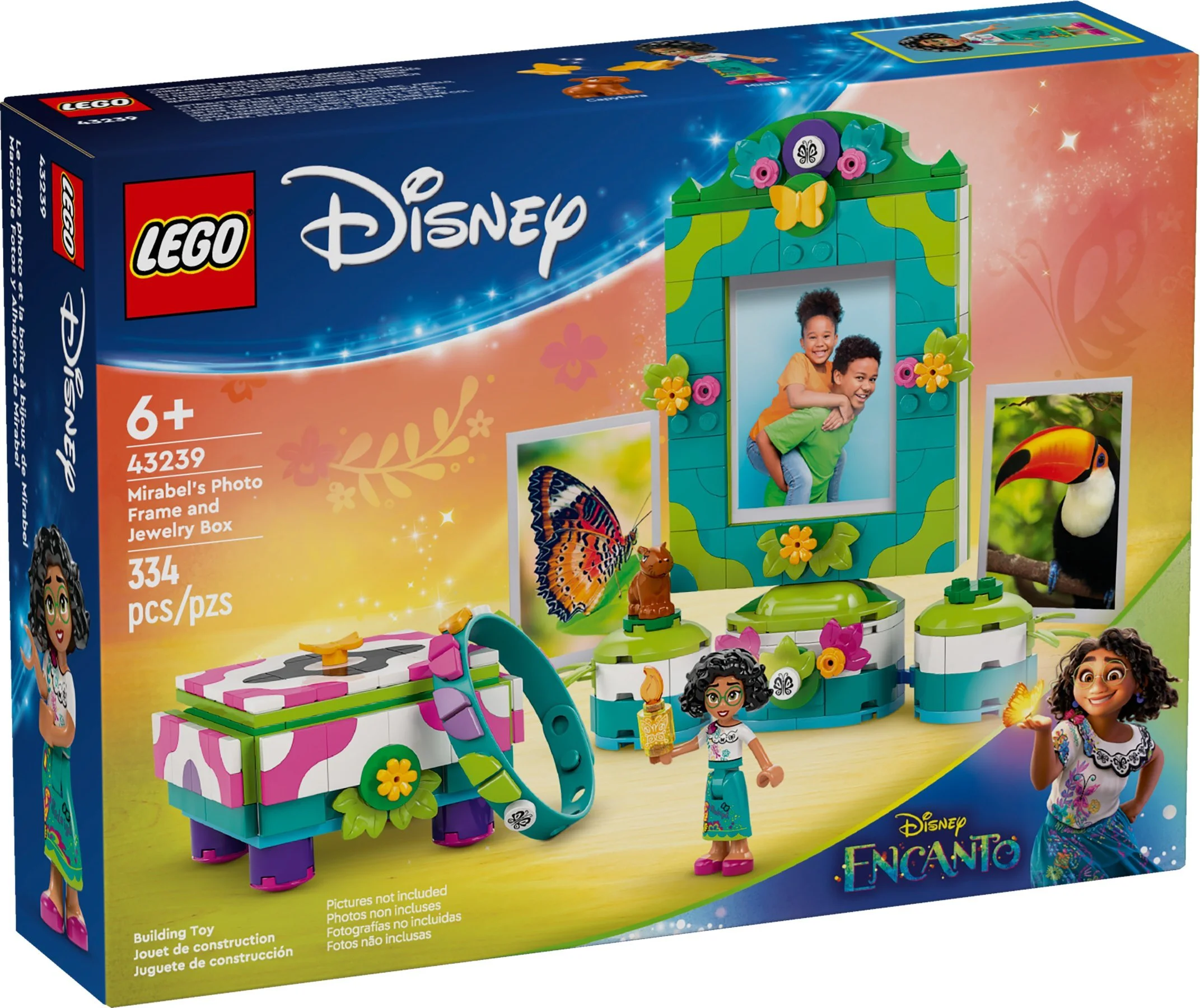 Magic House: Mirabé frame and jewelry box 乐高 LEGO 43239 image 1