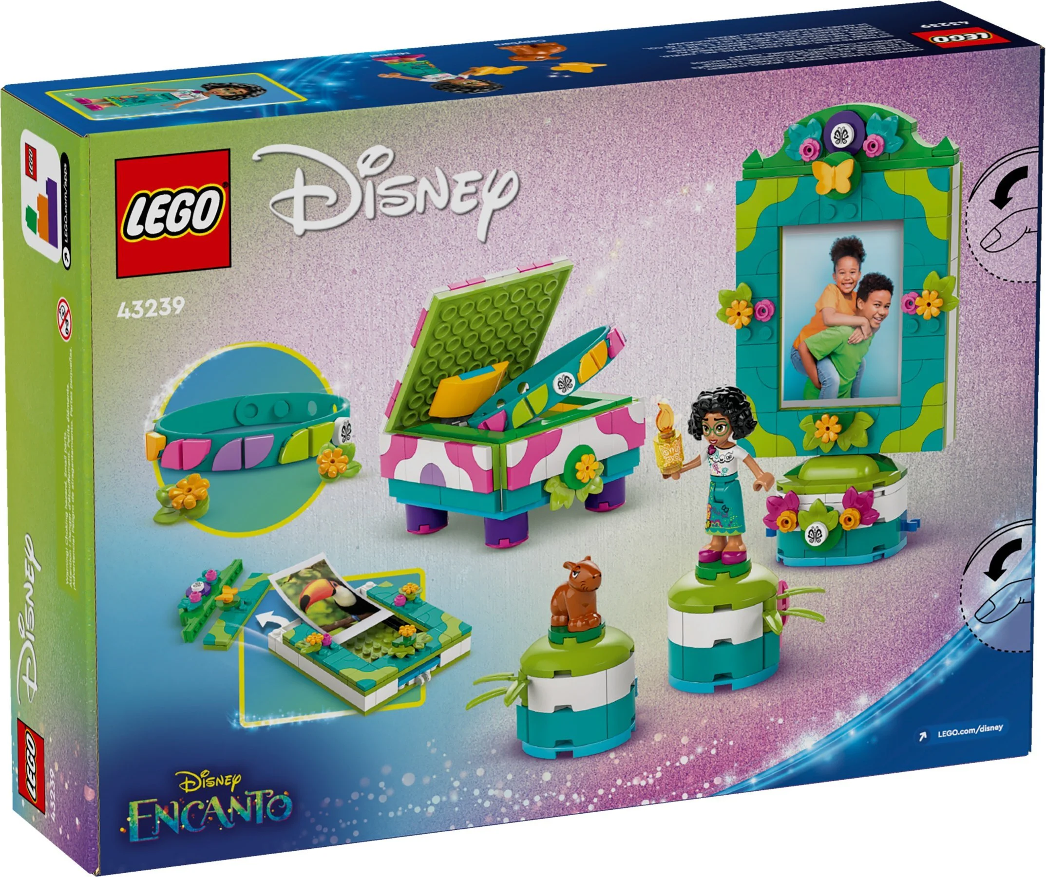 Magic House: Mirabé frame and jewelry box 乐高 LEGO 43239 image 2