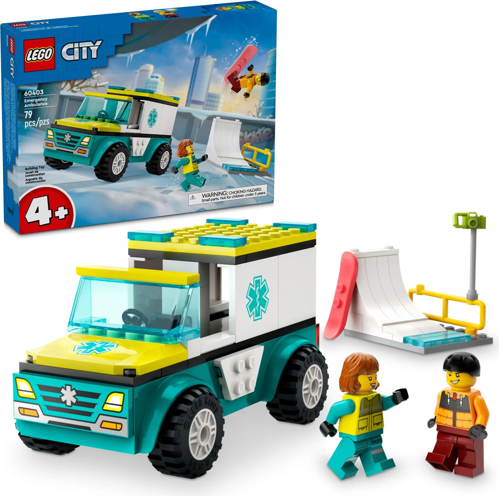 Ski rescue team 乐高 LEGO 60403 image 1