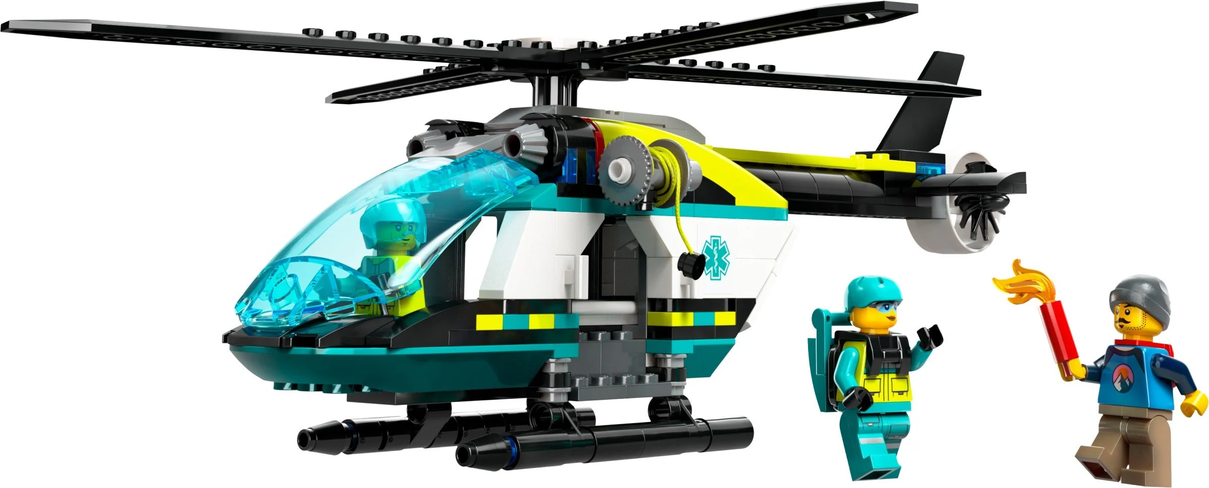Emergency rescue helicopters 乐高 LEGO 60405