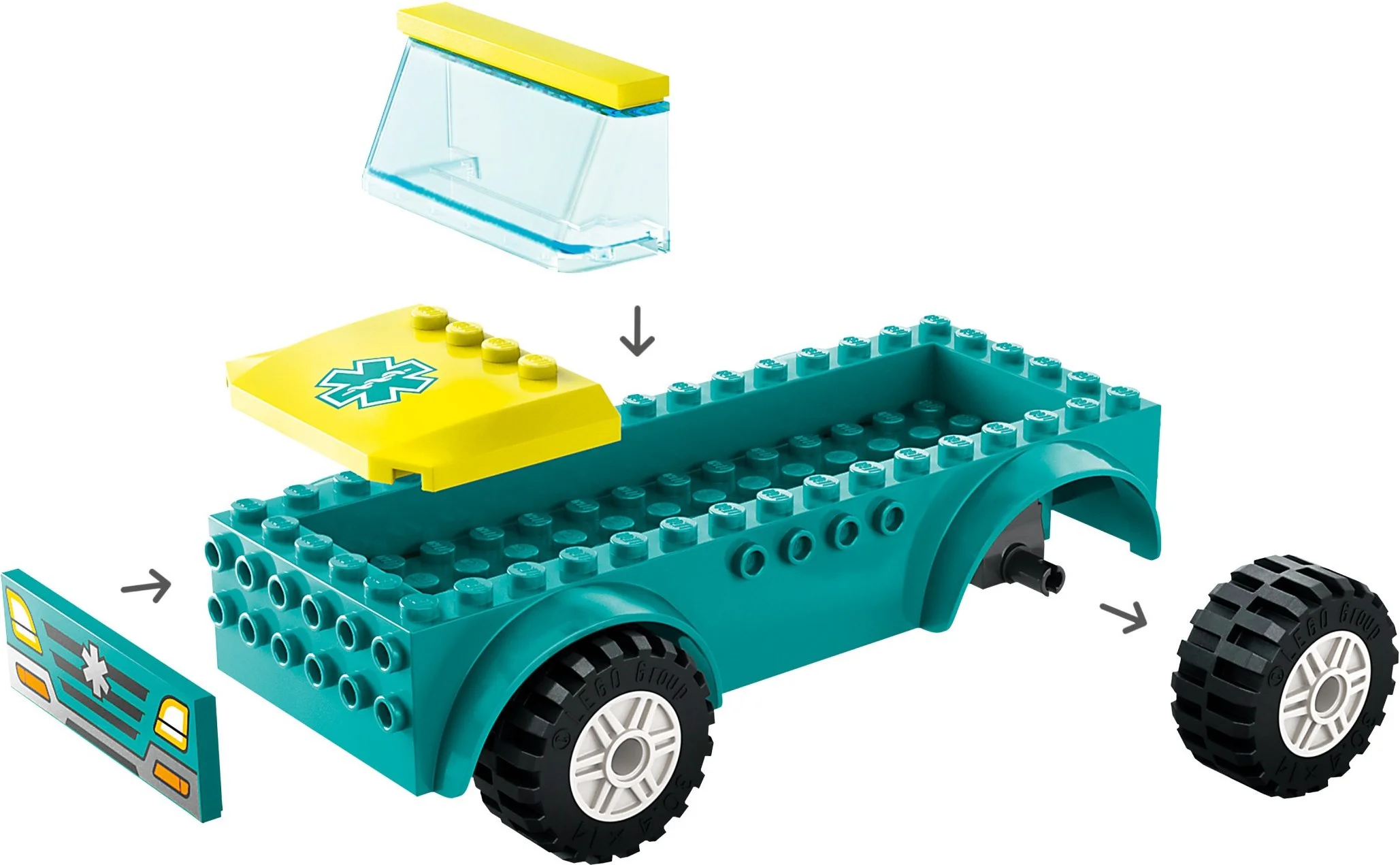 Ski rescue team 乐高 LEGO 60403 image 3