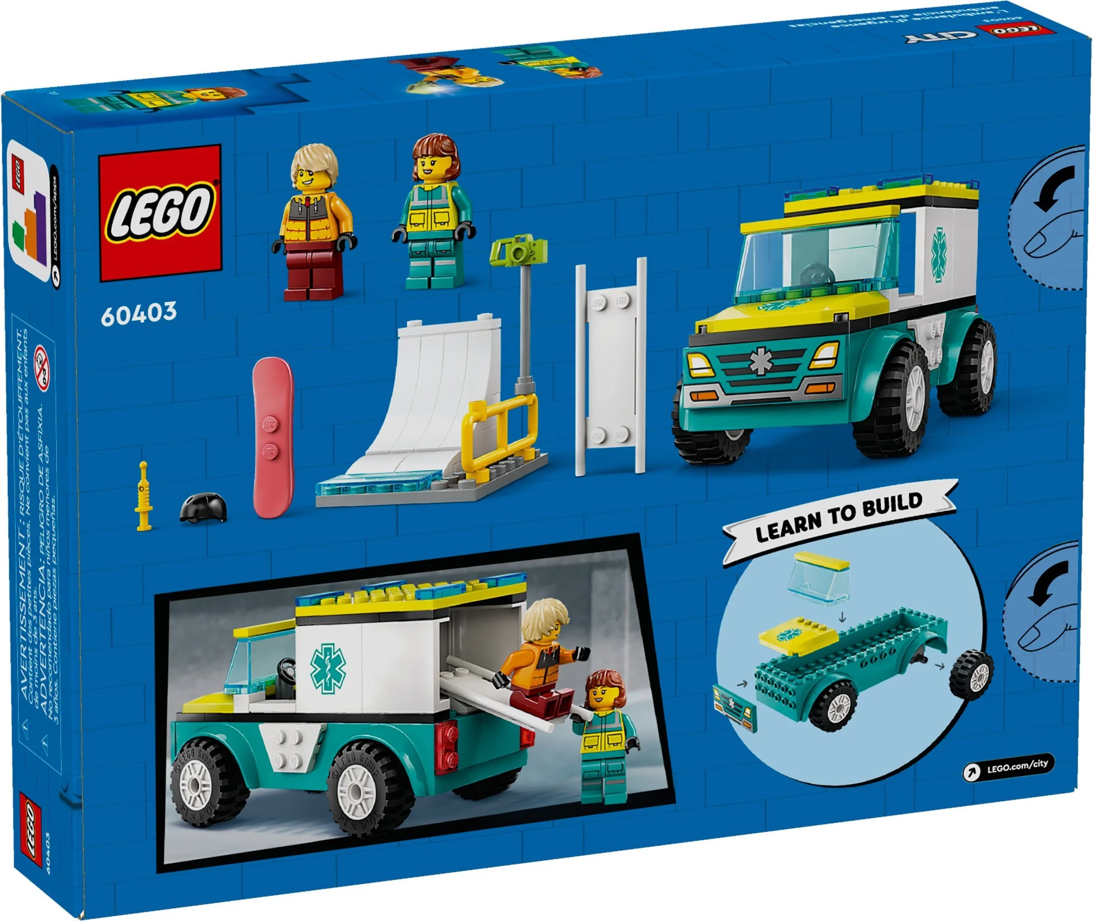 Ski rescue team 乐高 LEGO 60403 image 5