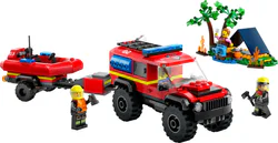 4x4 fire trucks and lifeboats