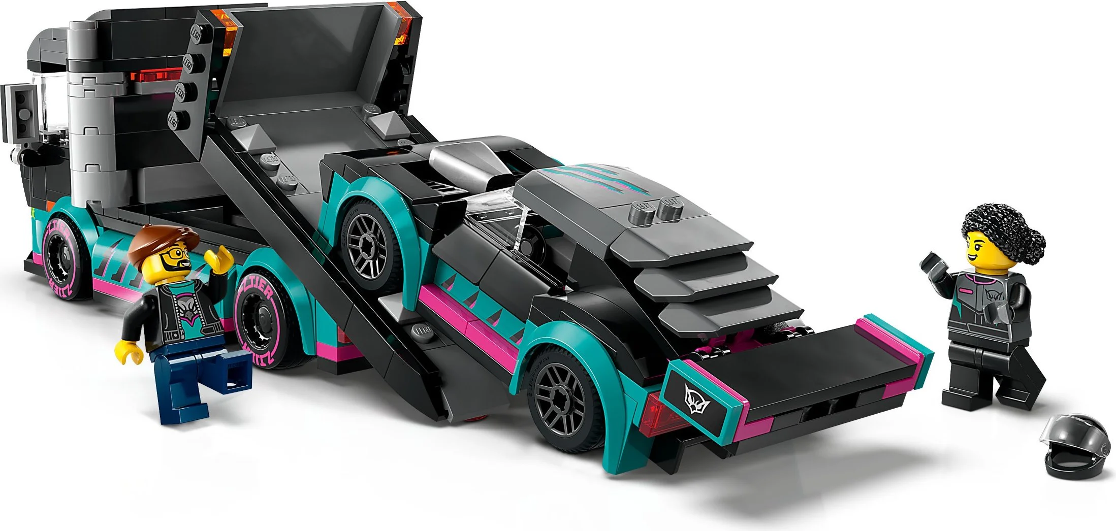 Race and automobile transport vehicles 乐高 LEGO 60406 image 2