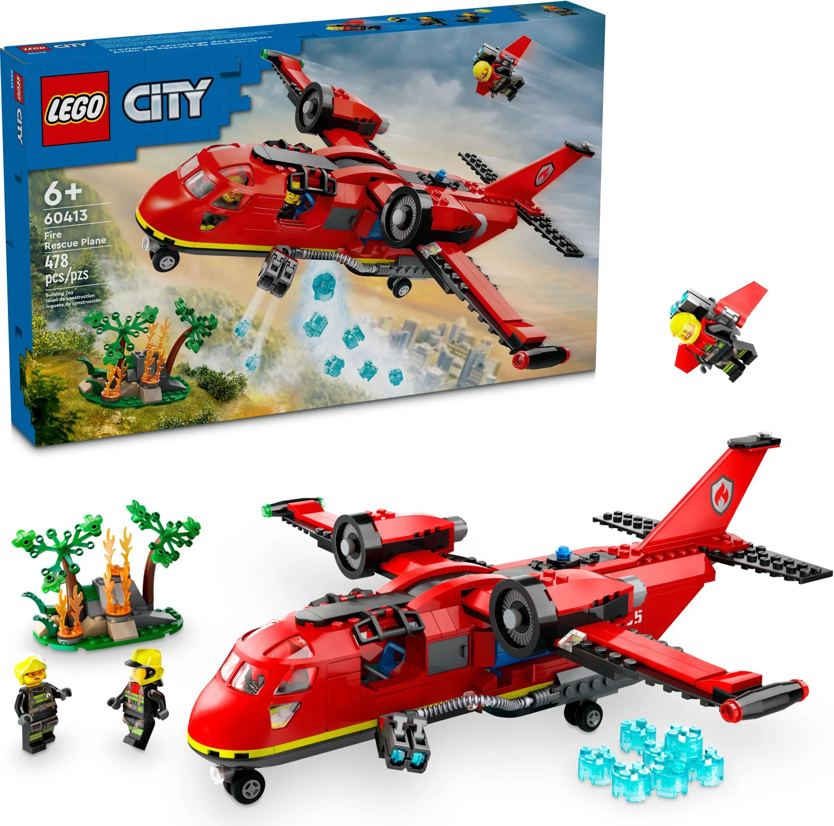 Fire aircraft 乐高 LEGO 60413 image 1