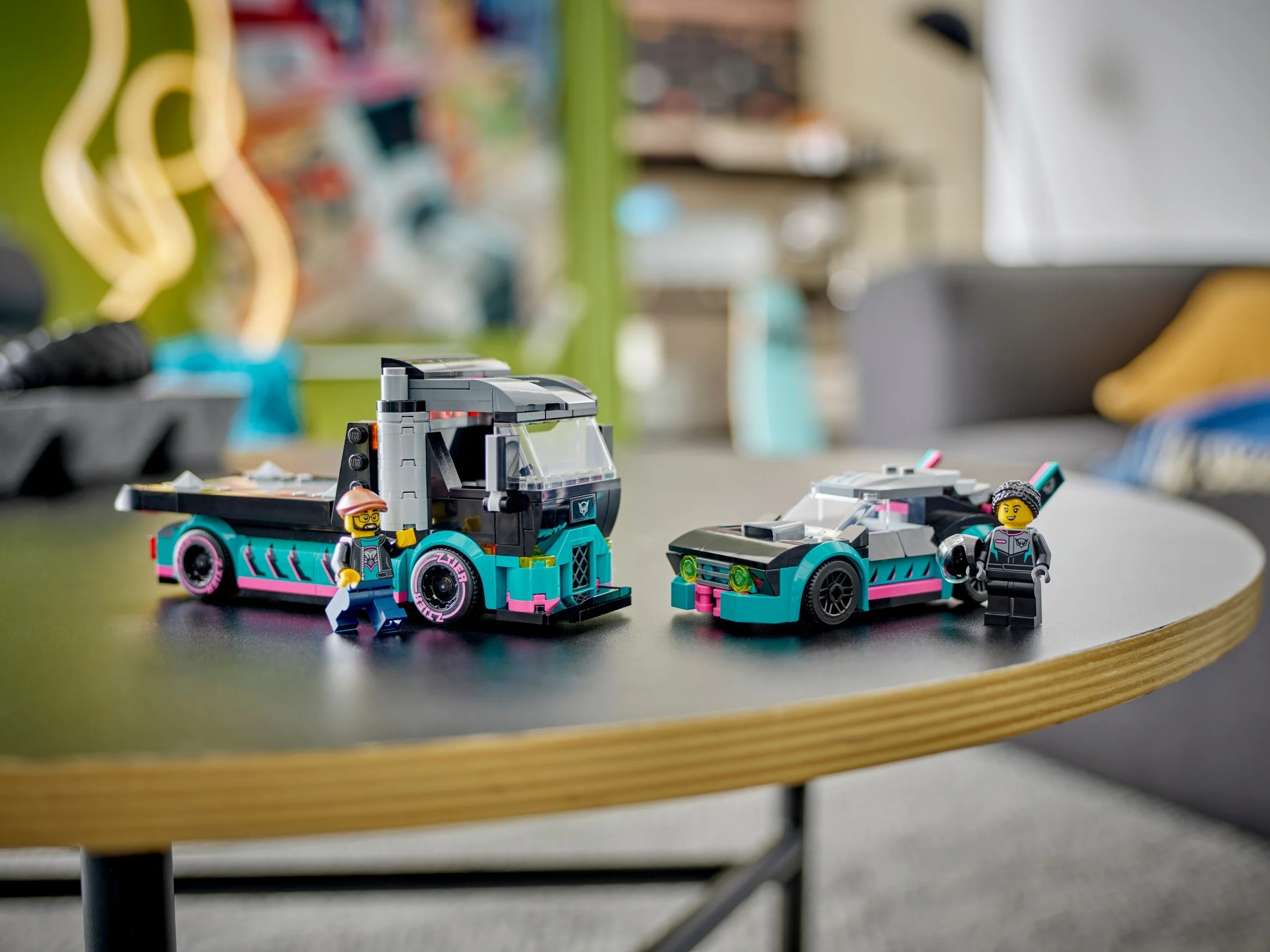 Race and automobile transport vehicles 乐高 LEGO 60406 image 3