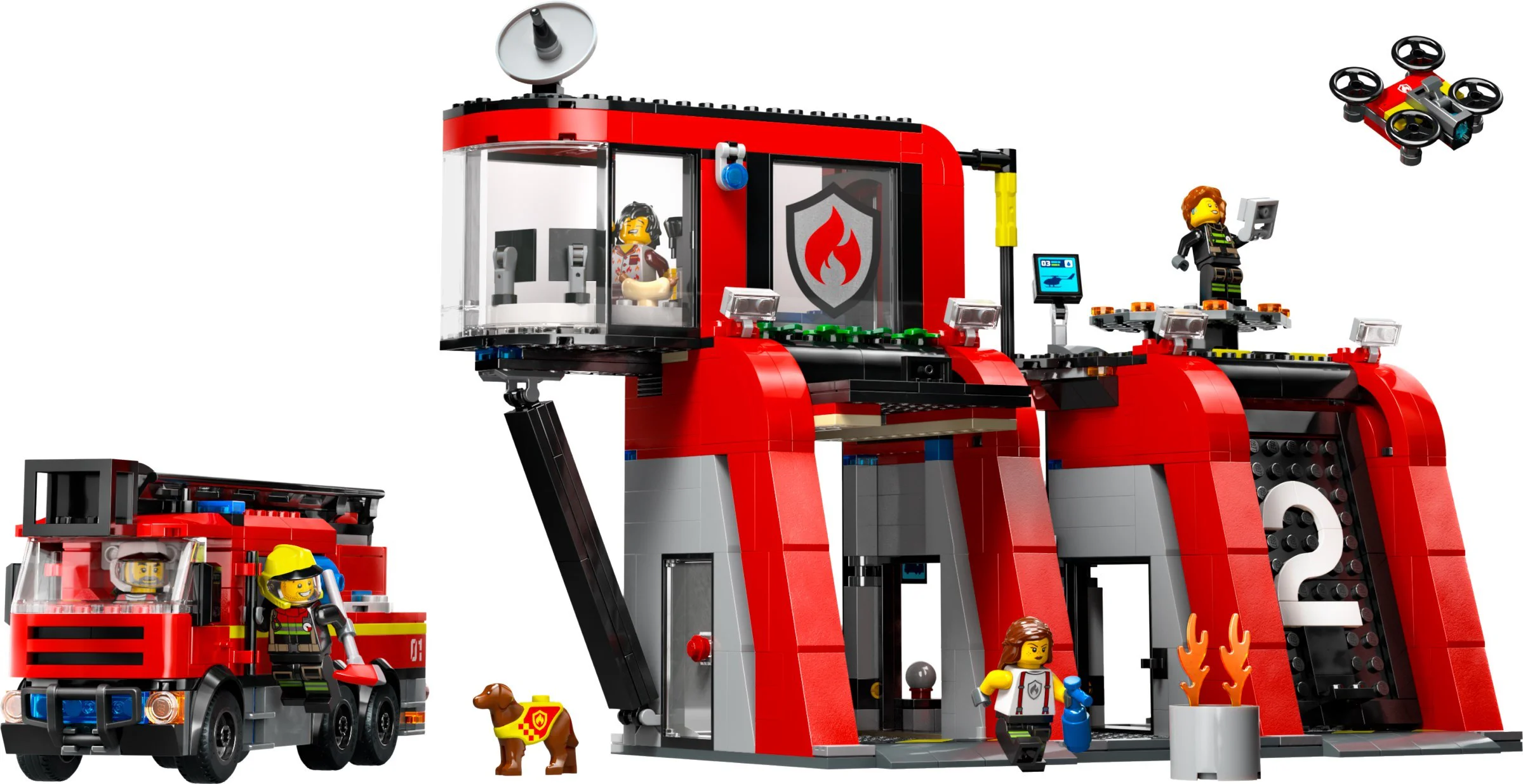 Modern Fire Department 乐高 LEGO 60414