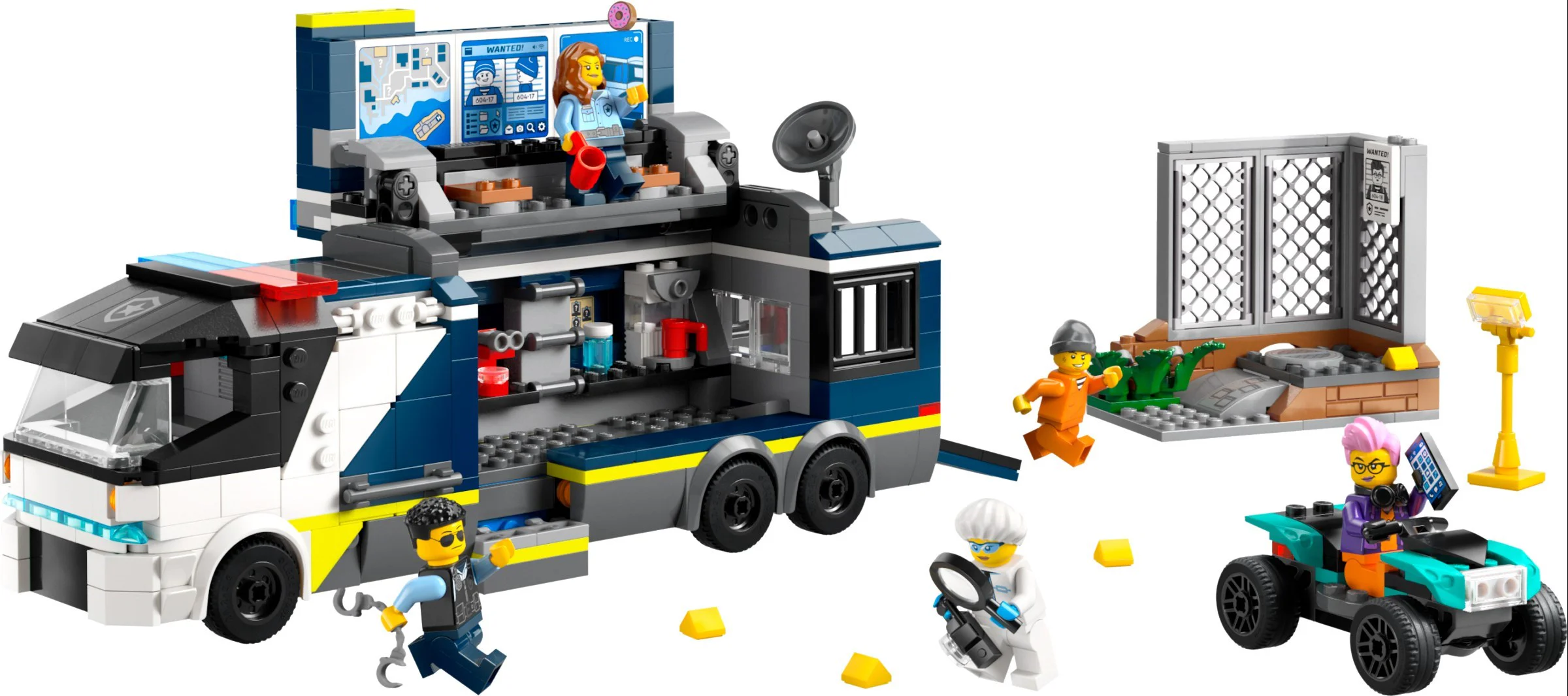 Police command car 乐高 LEGO 60418