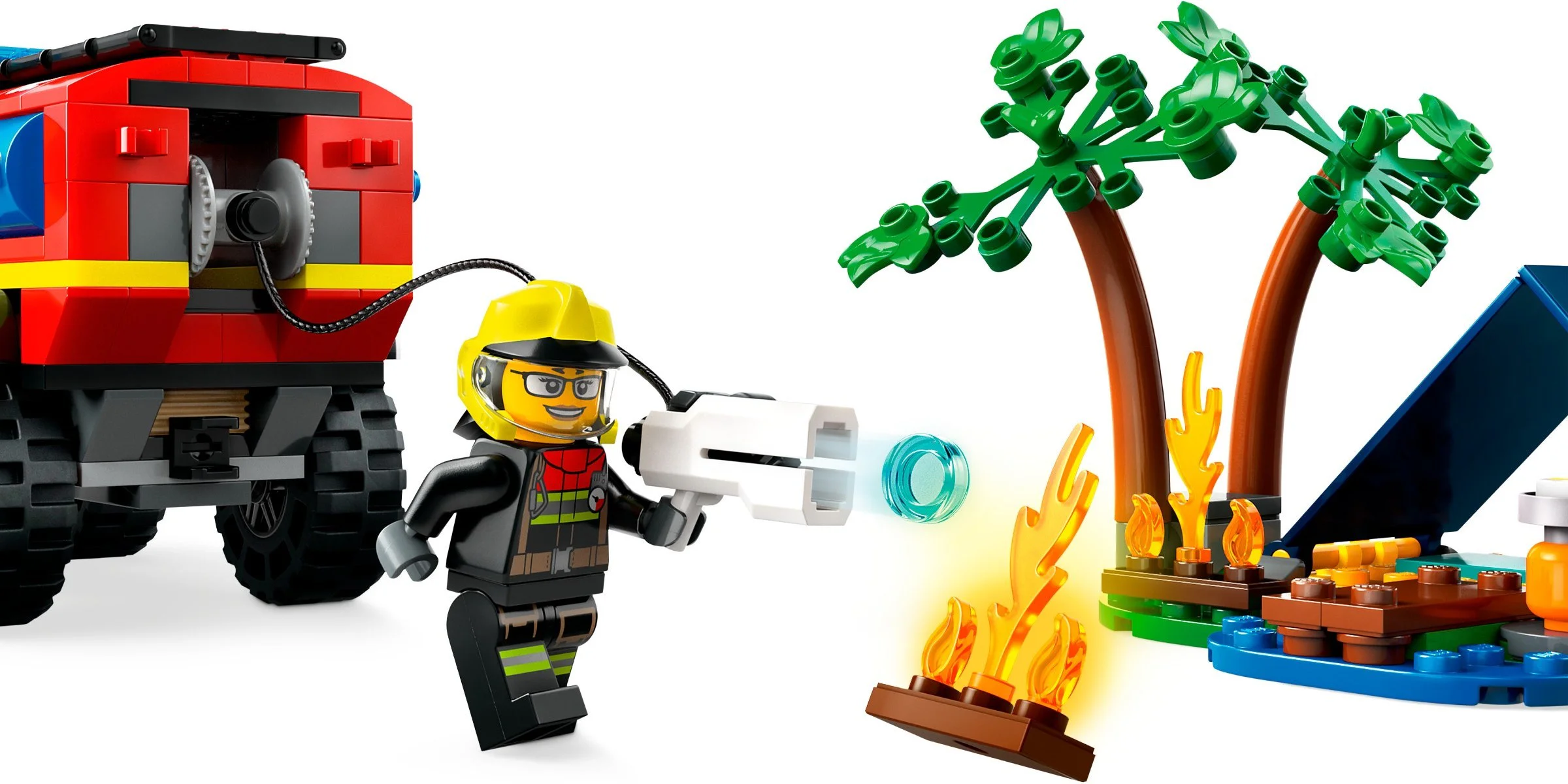 4x4 fire trucks and lifeboats 乐高 LEGO 60412 image 3