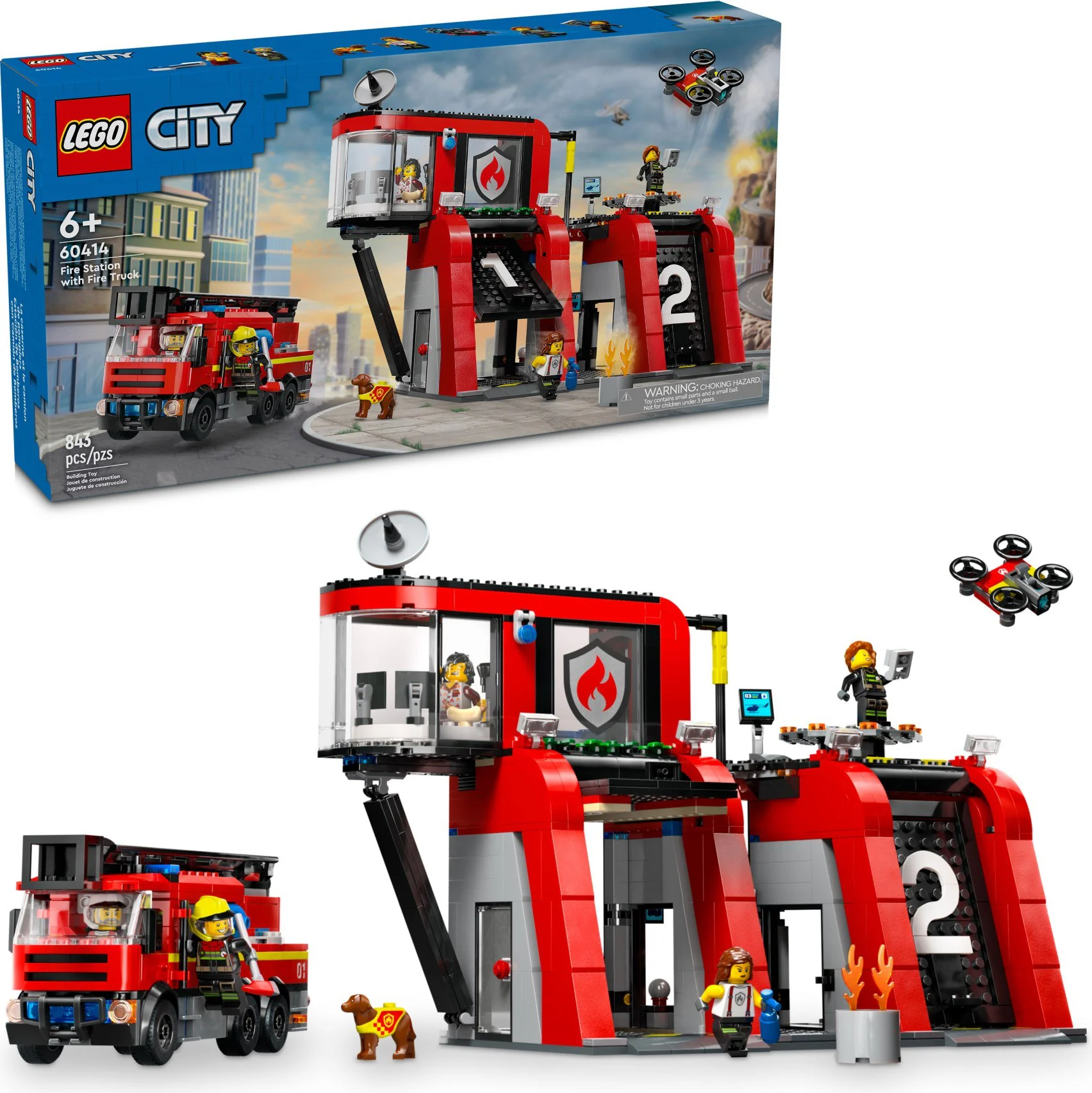 Modern Fire Department 乐高 LEGO 60414 image 1