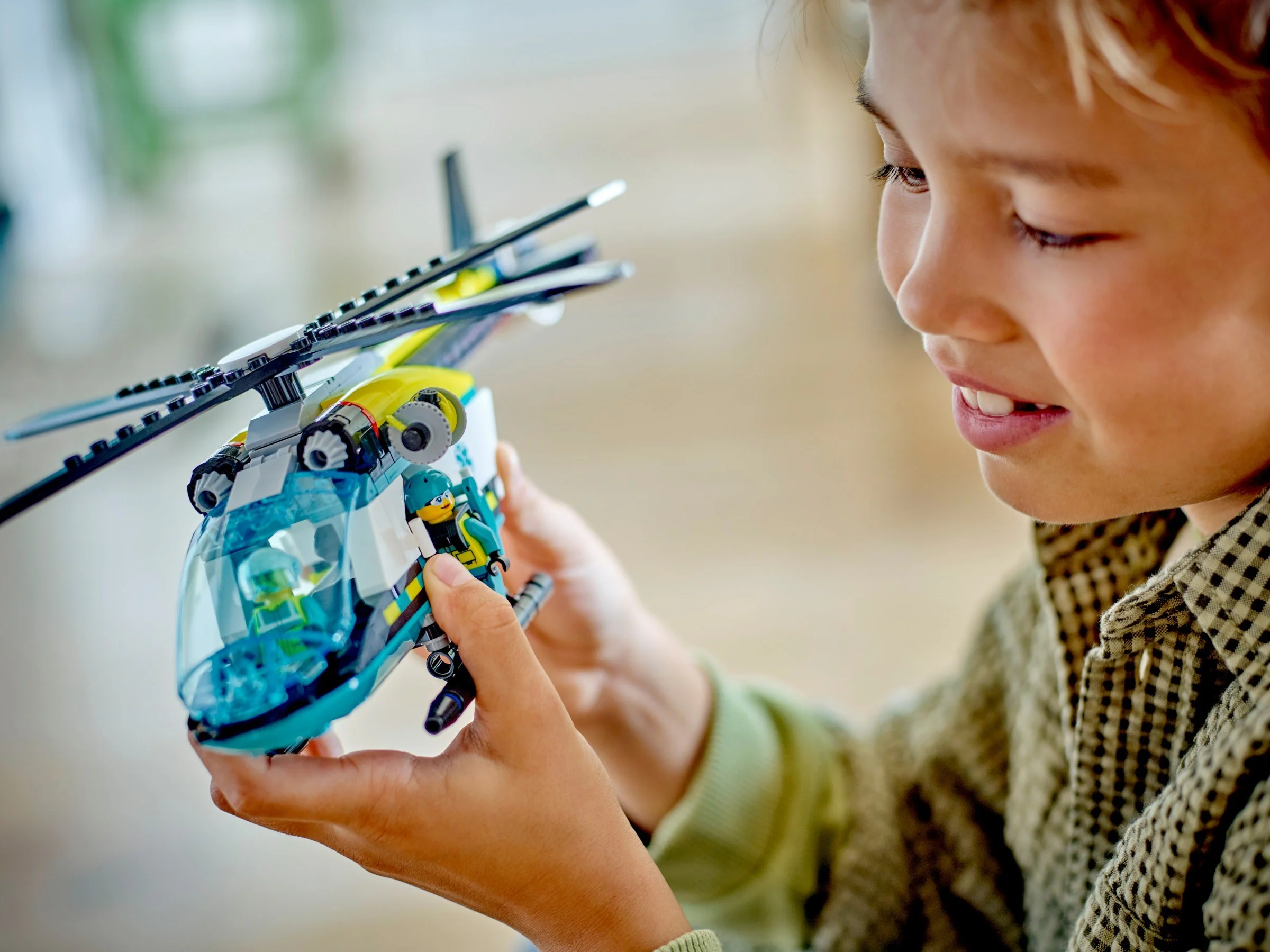 Emergency rescue helicopters 乐高 LEGO 60405 image 8
