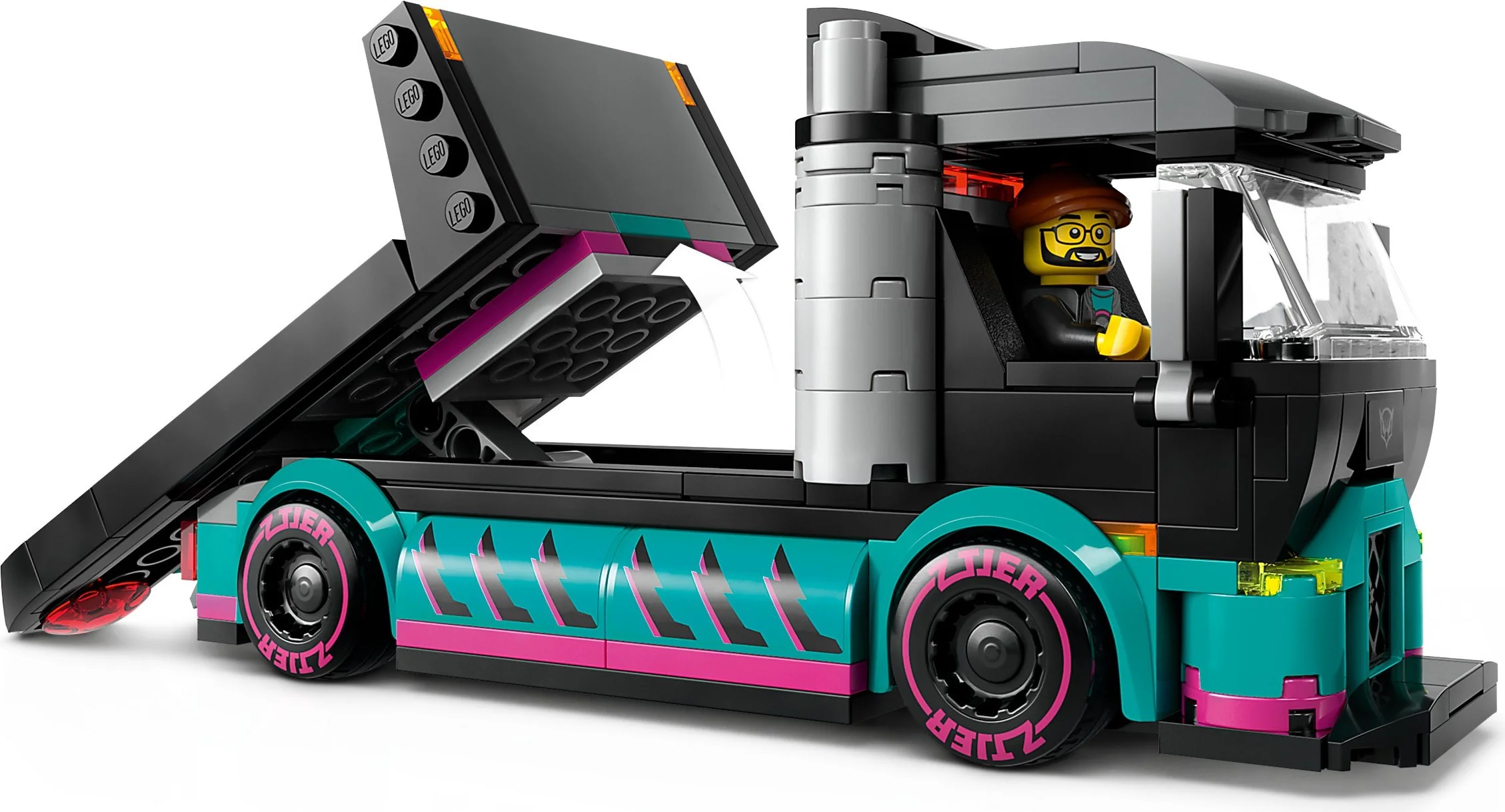 Race and automobile transport vehicles 乐高 LEGO 60406 image 6