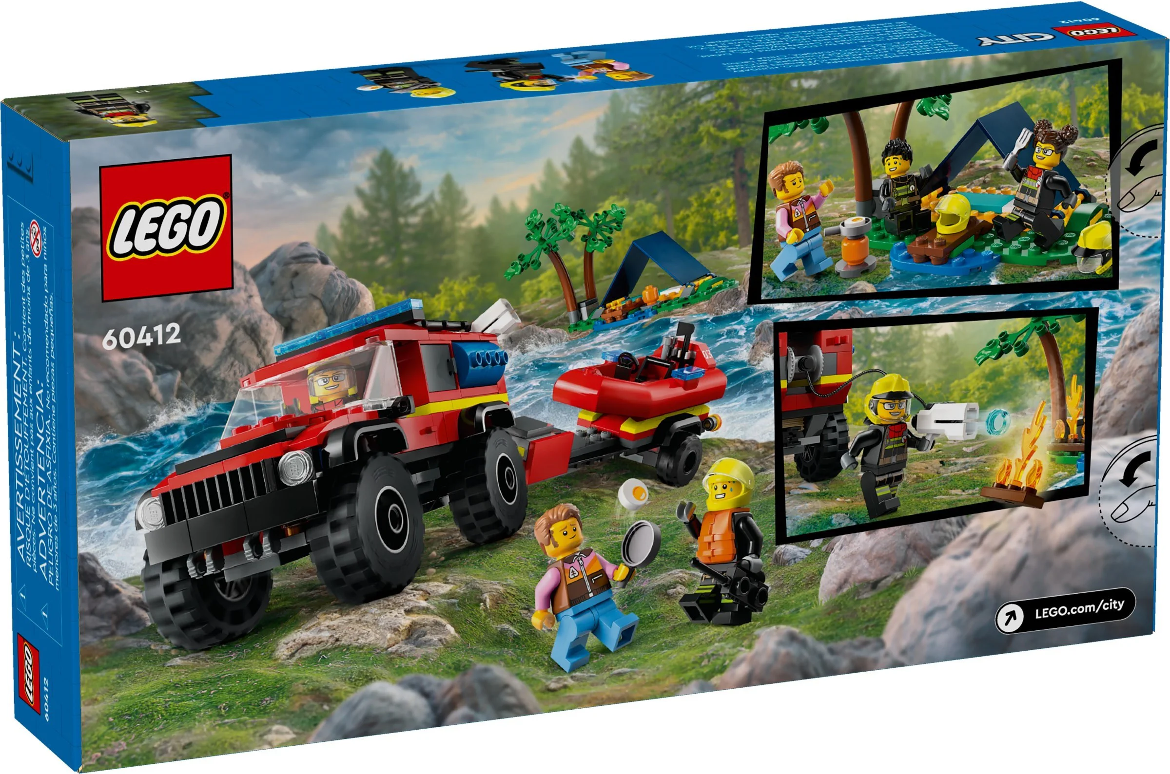 4x4 fire trucks and lifeboats 乐高 LEGO 60412 image 5